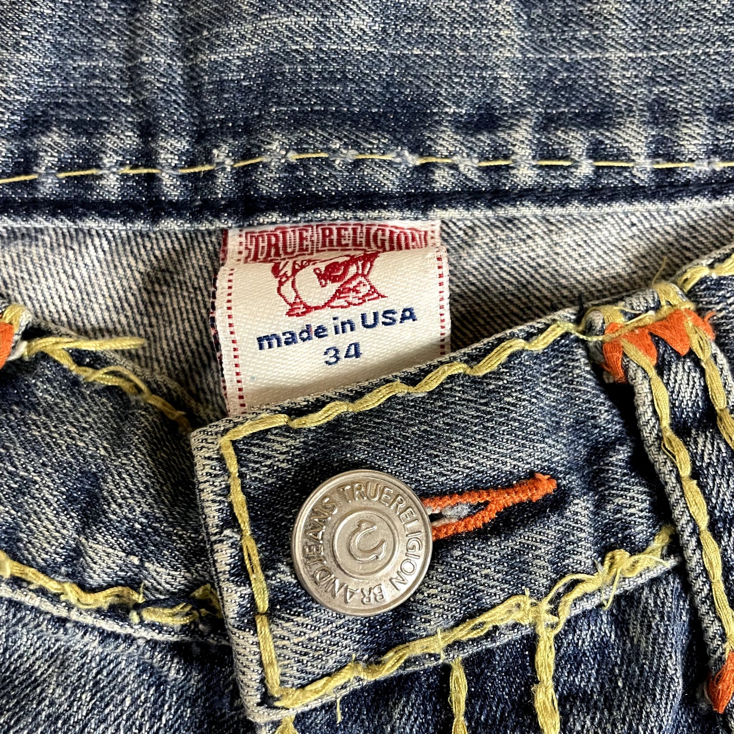 Vintage True Religion Denim Low Rise