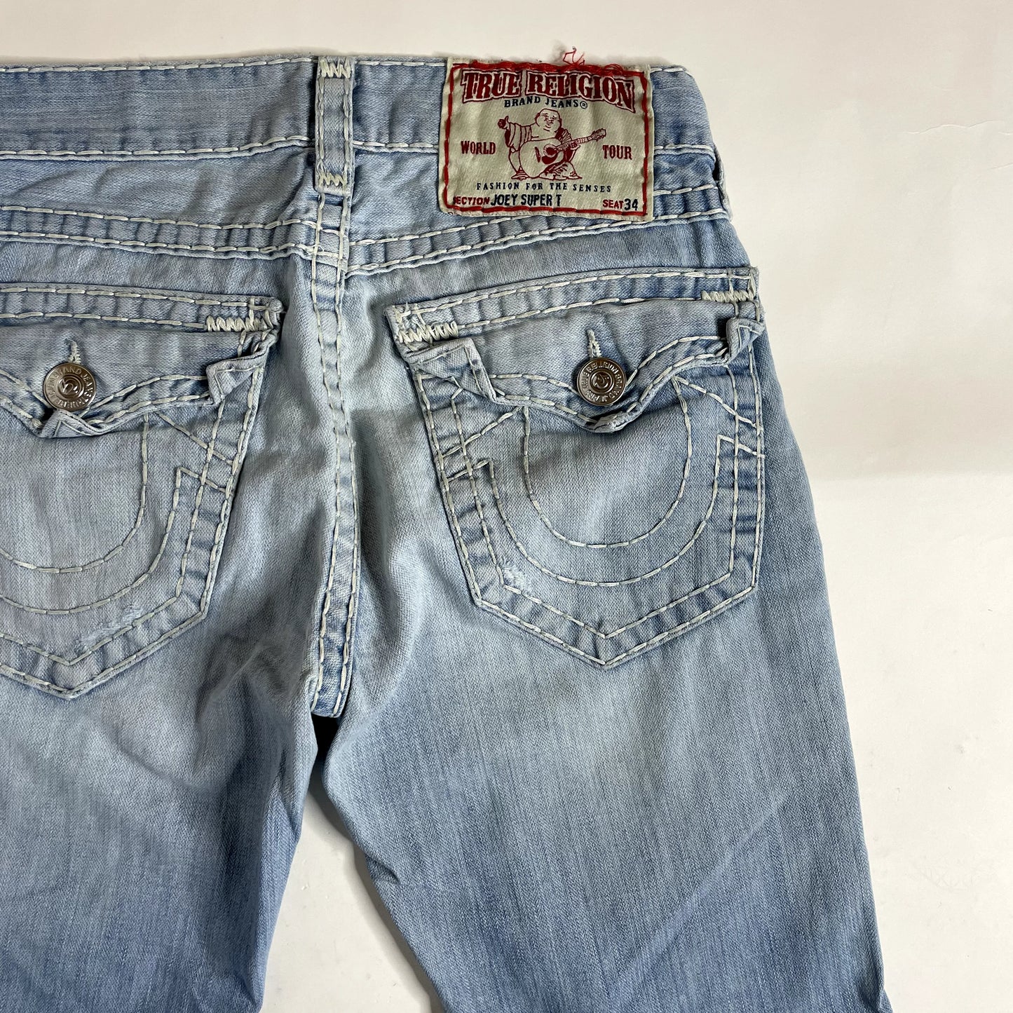 Vintage True Religion Denim Low Rise Jeans