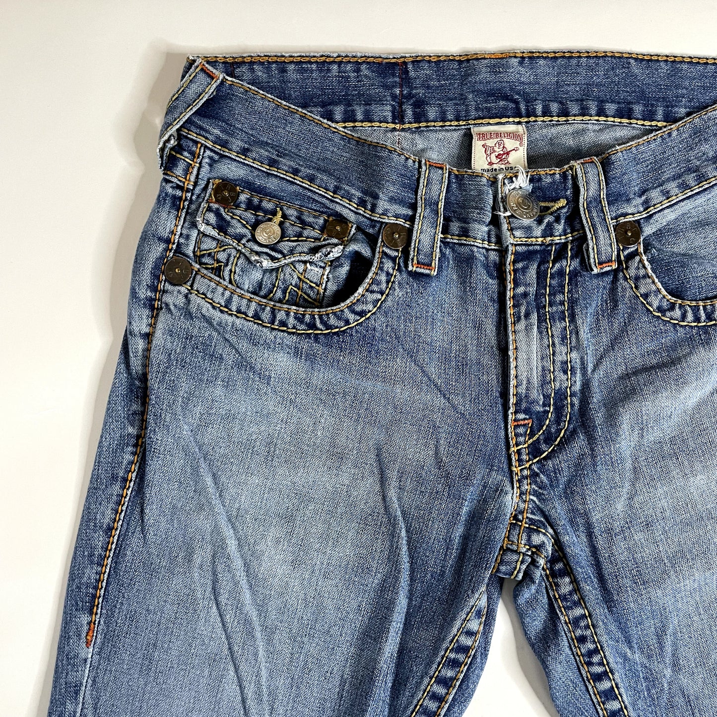 Vintage True Religion Denim Low Rise Jeans