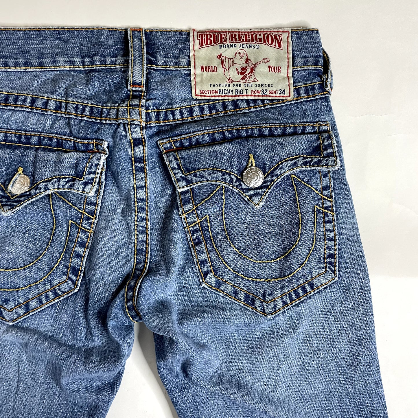 Vintage True Religion Denim Low Rise Jeans