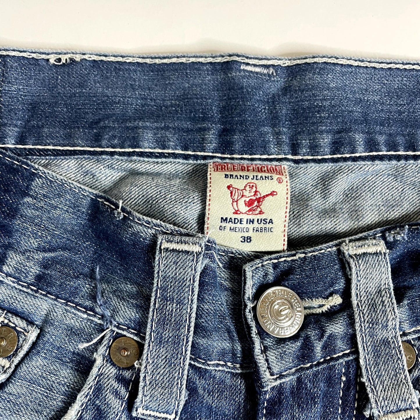 Vintage True Religion Denim Low Rise Jeans