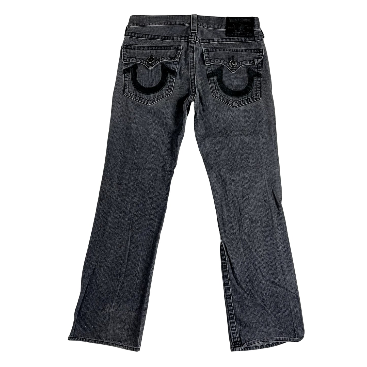 Vintage True Religion Black Low Rise Jeans