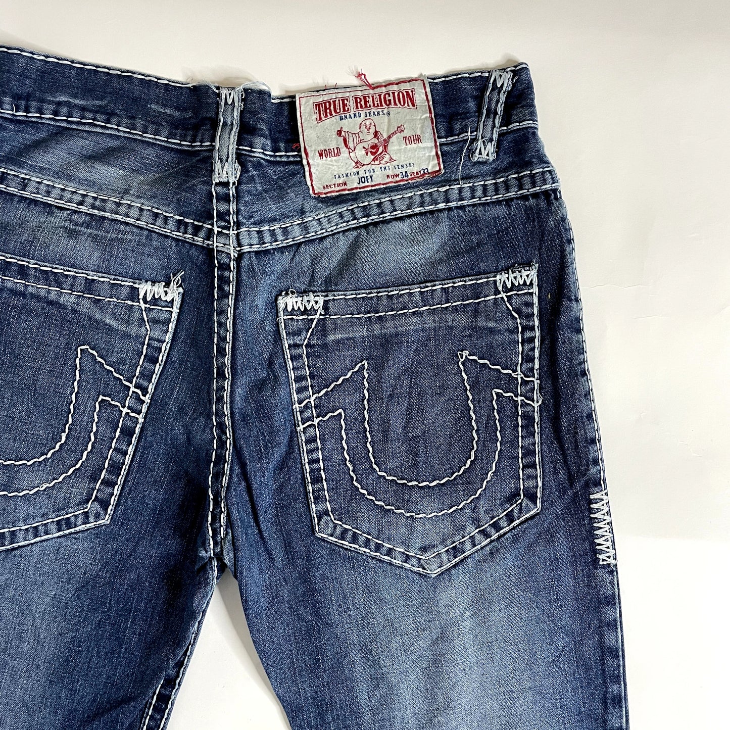 Vintage True Religion Denim Low Rise Jeans