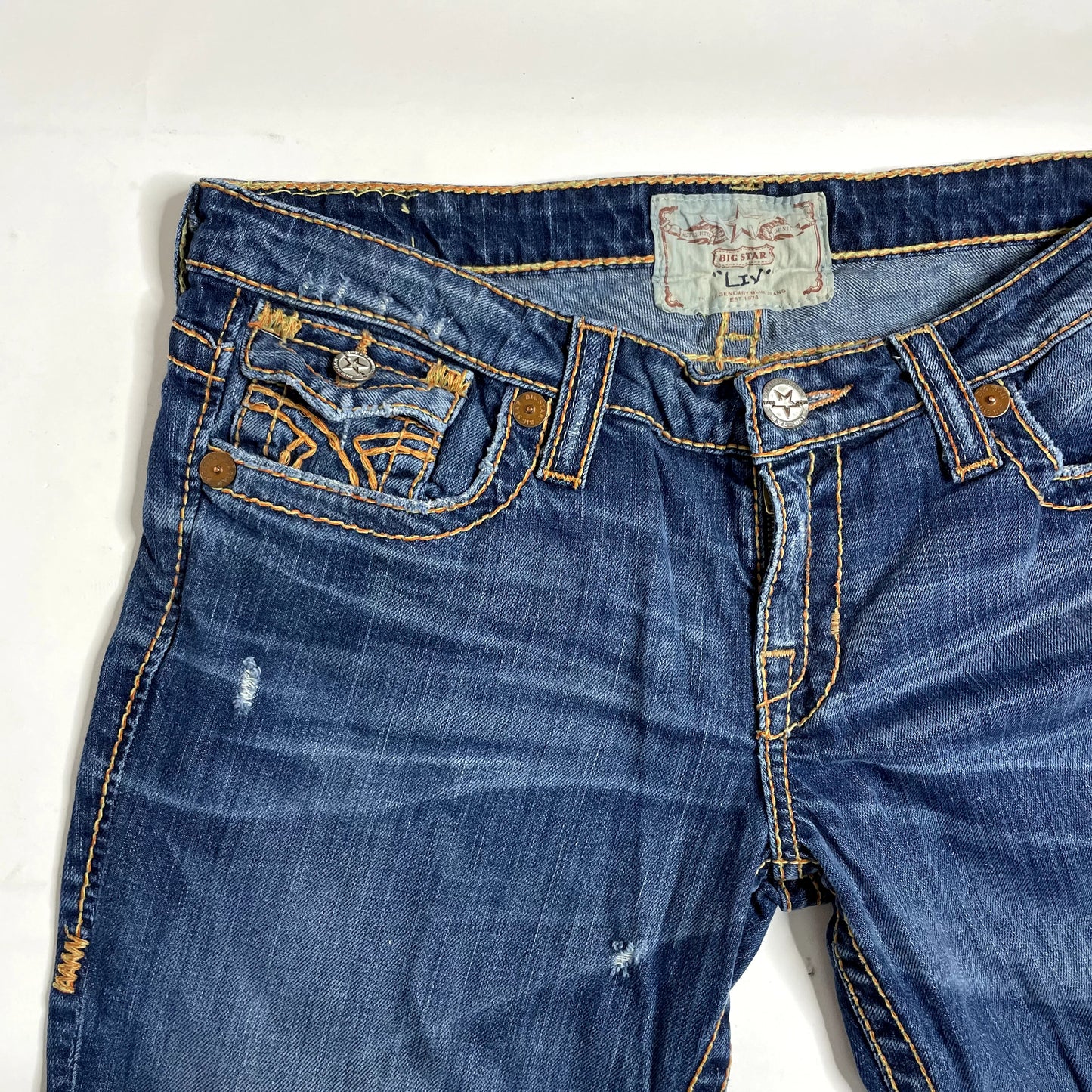 Vintage Big Star Denim Low Rise Jeans