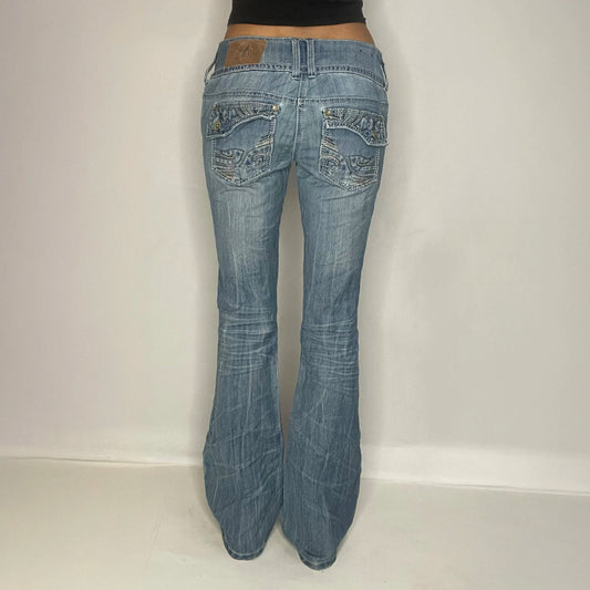 Vintage Almost Famous Denim Low Rise Jeans