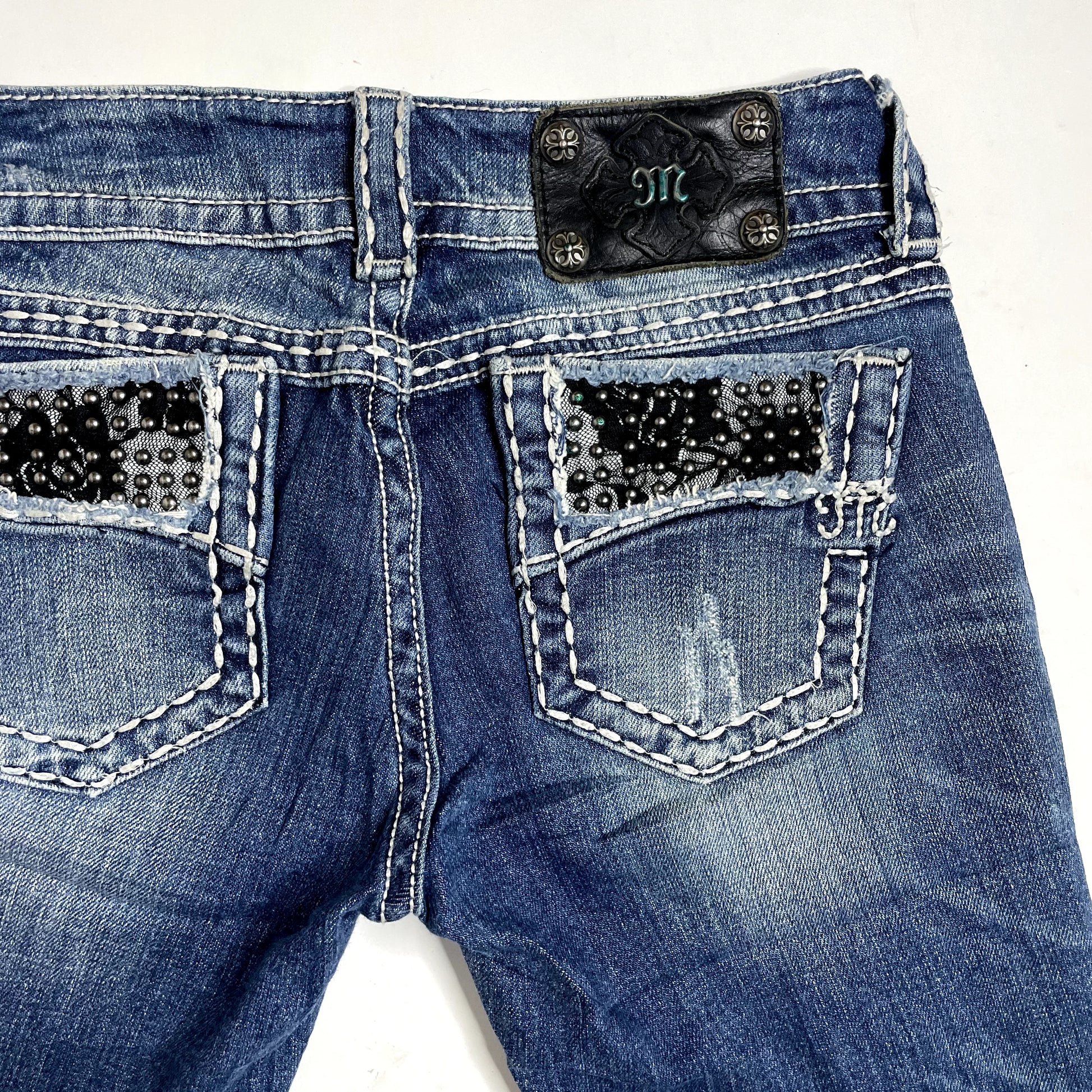 Vintage Miss Me Denim Low Rise Jeans