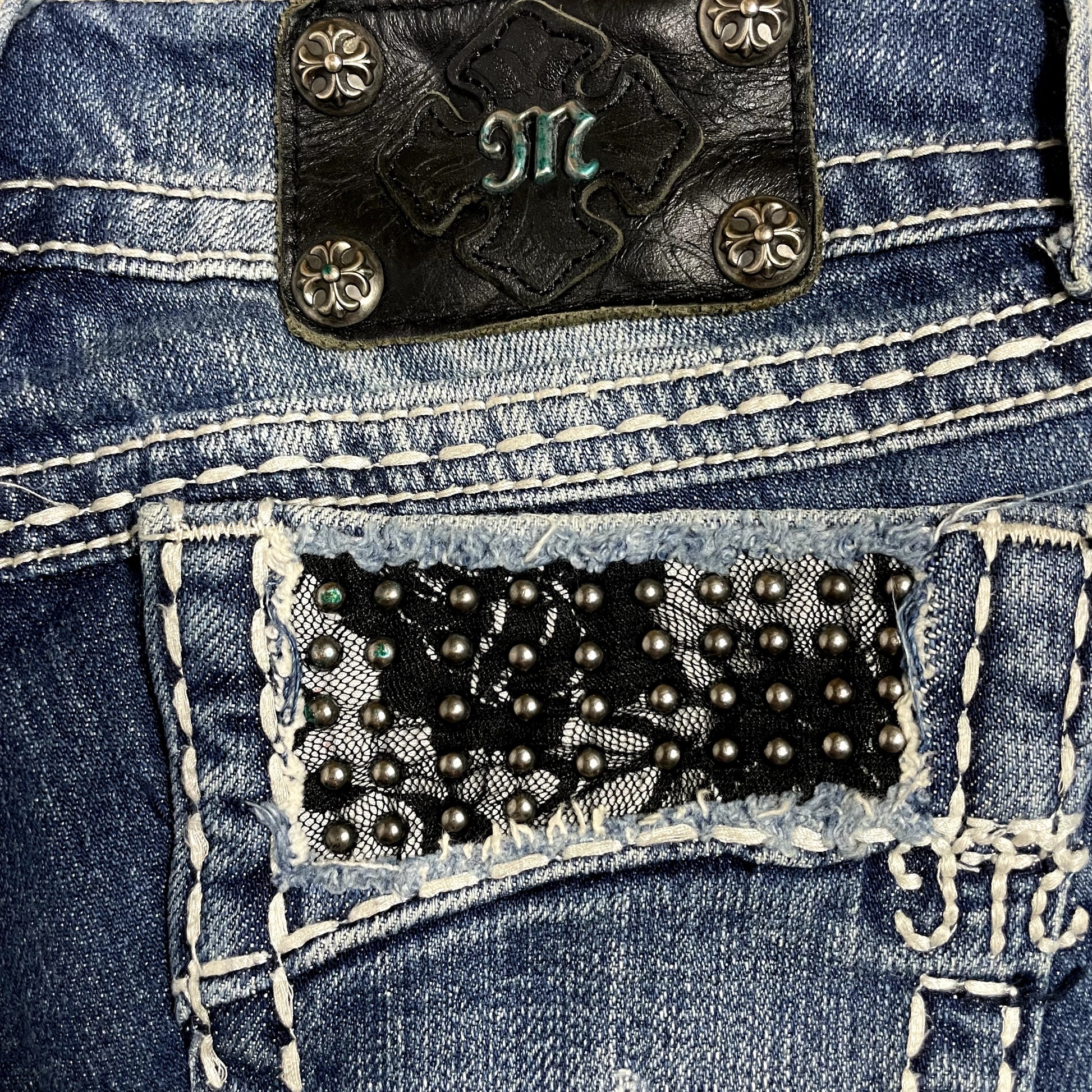 Vintage Miss Me Denim Low Rise Jeans