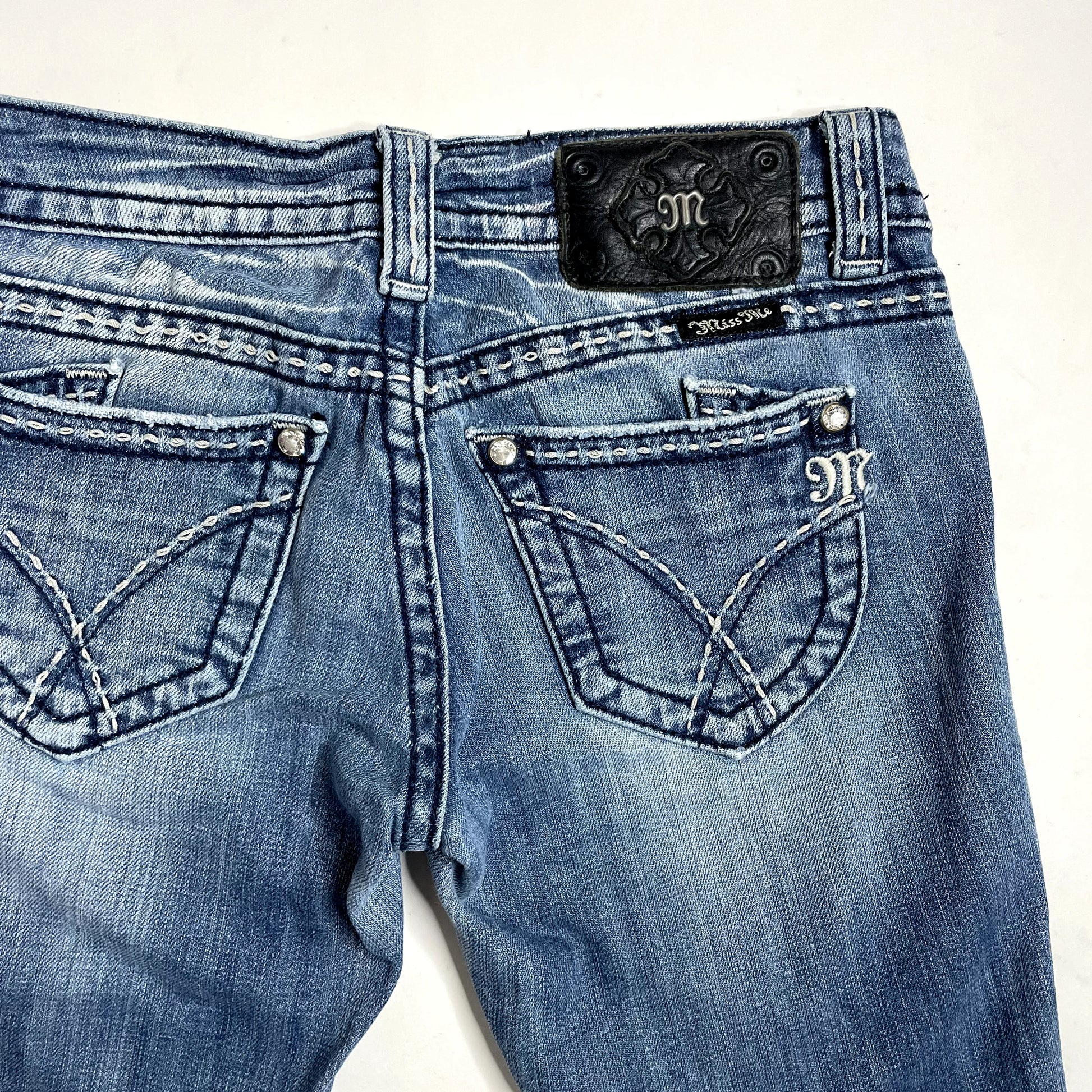 Vintage Miss Me Denim Low Rise Jeans