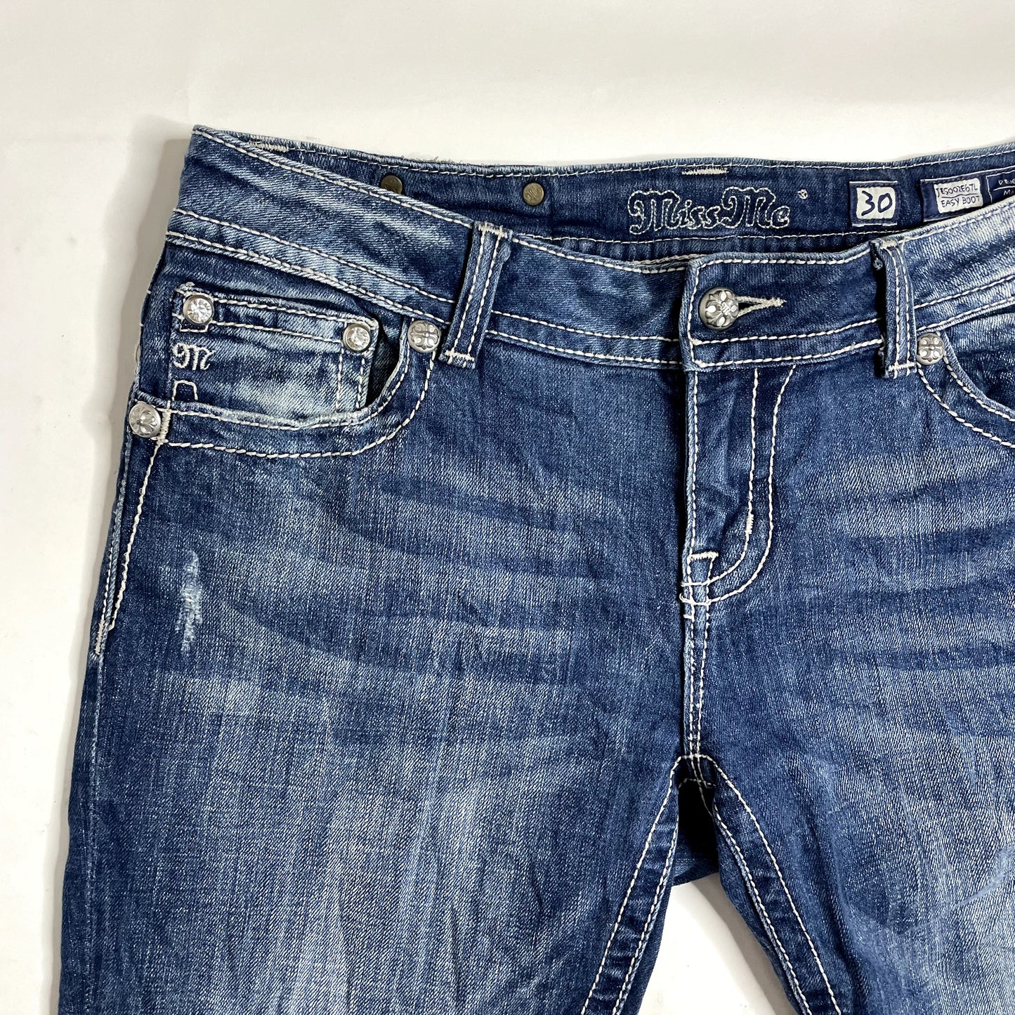 Vintage Miss Me Denim Low Rise Jeans
