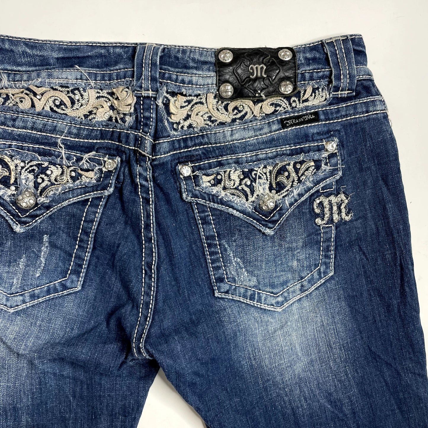 Vintage Miss Me Denim Low Rise Jeans