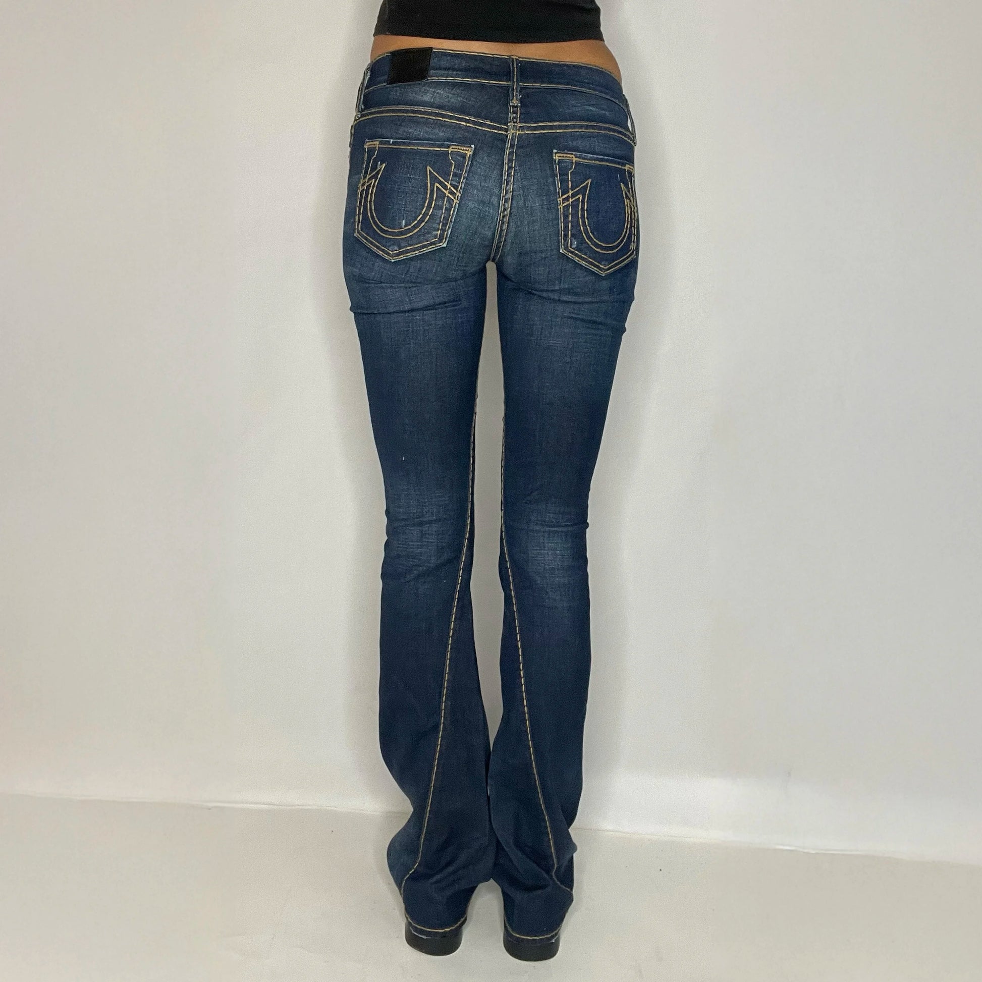 Vintage True Religion Denim Low Rise Jeans