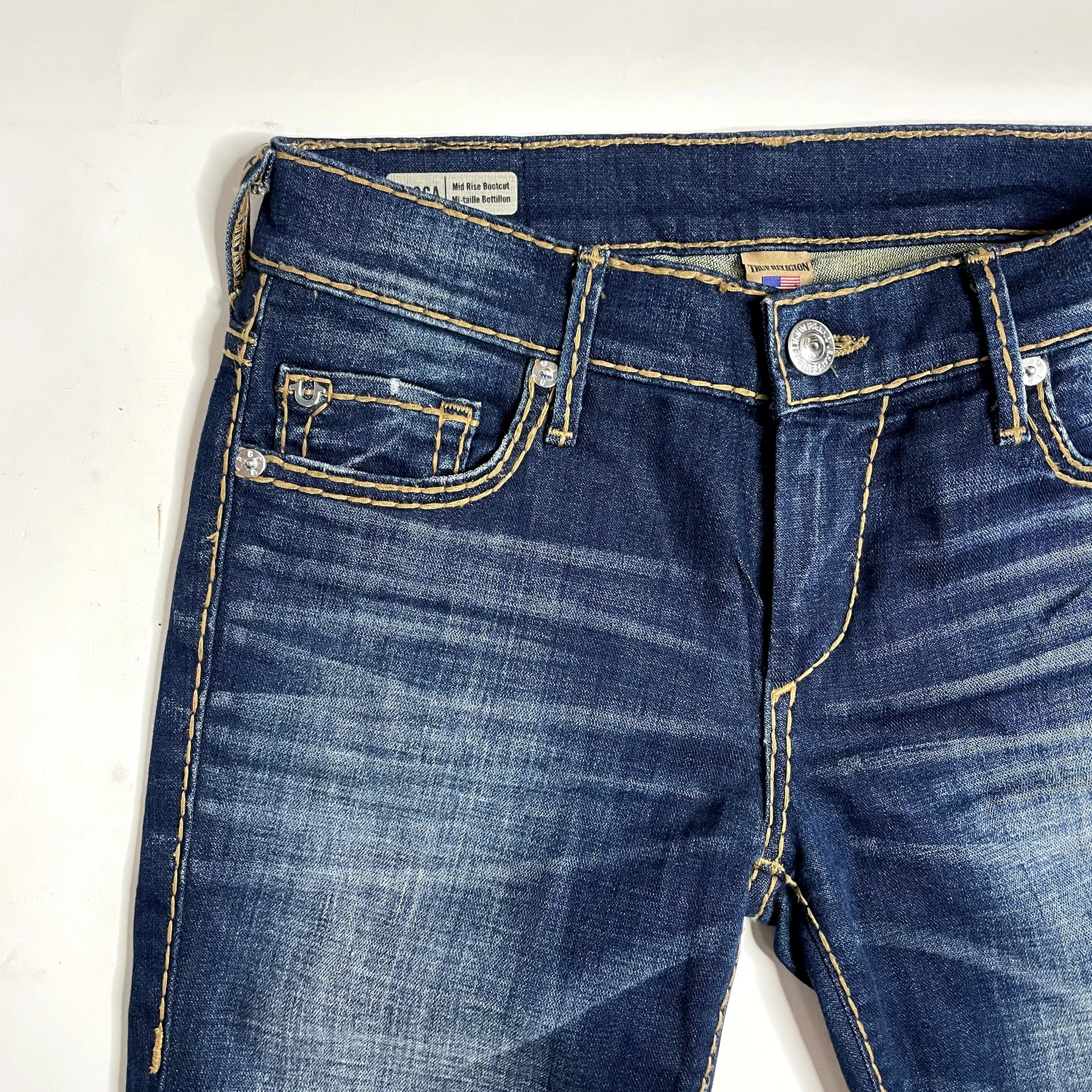 Vintage True Religion Denim Low Rise Jeans