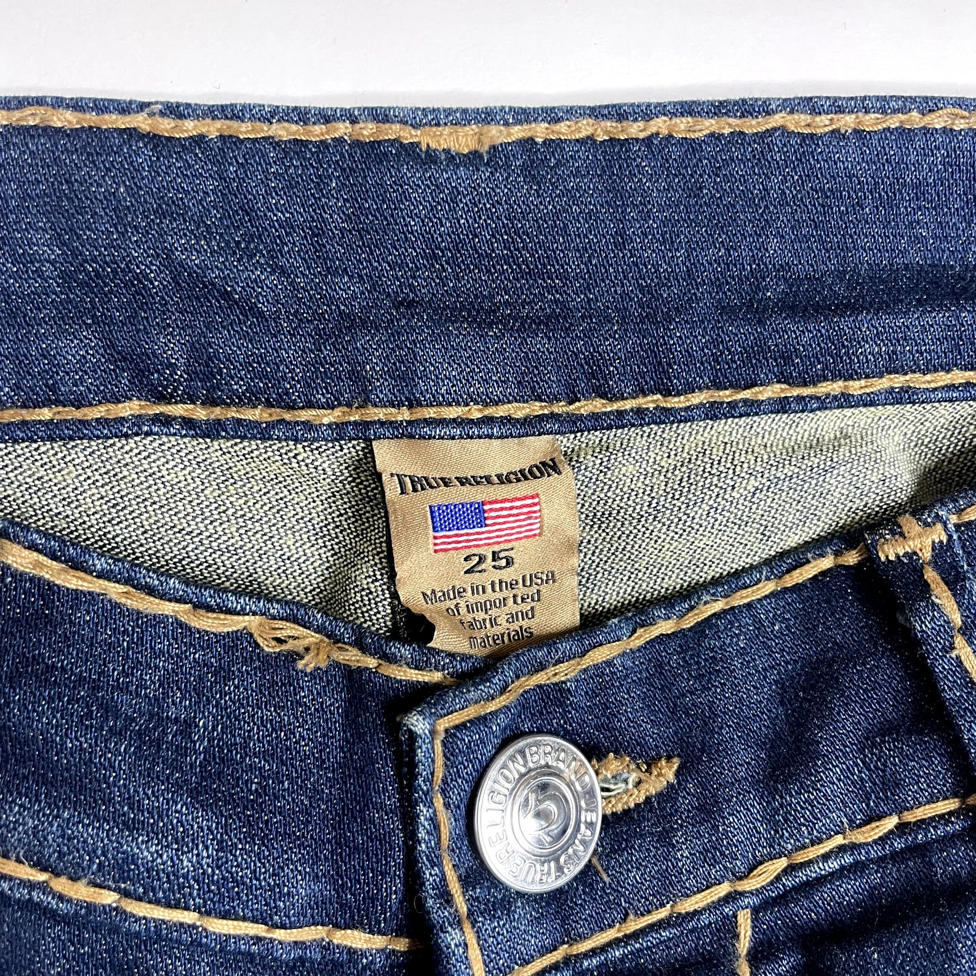 Vintage True Religion Denim Low Rise Jeans