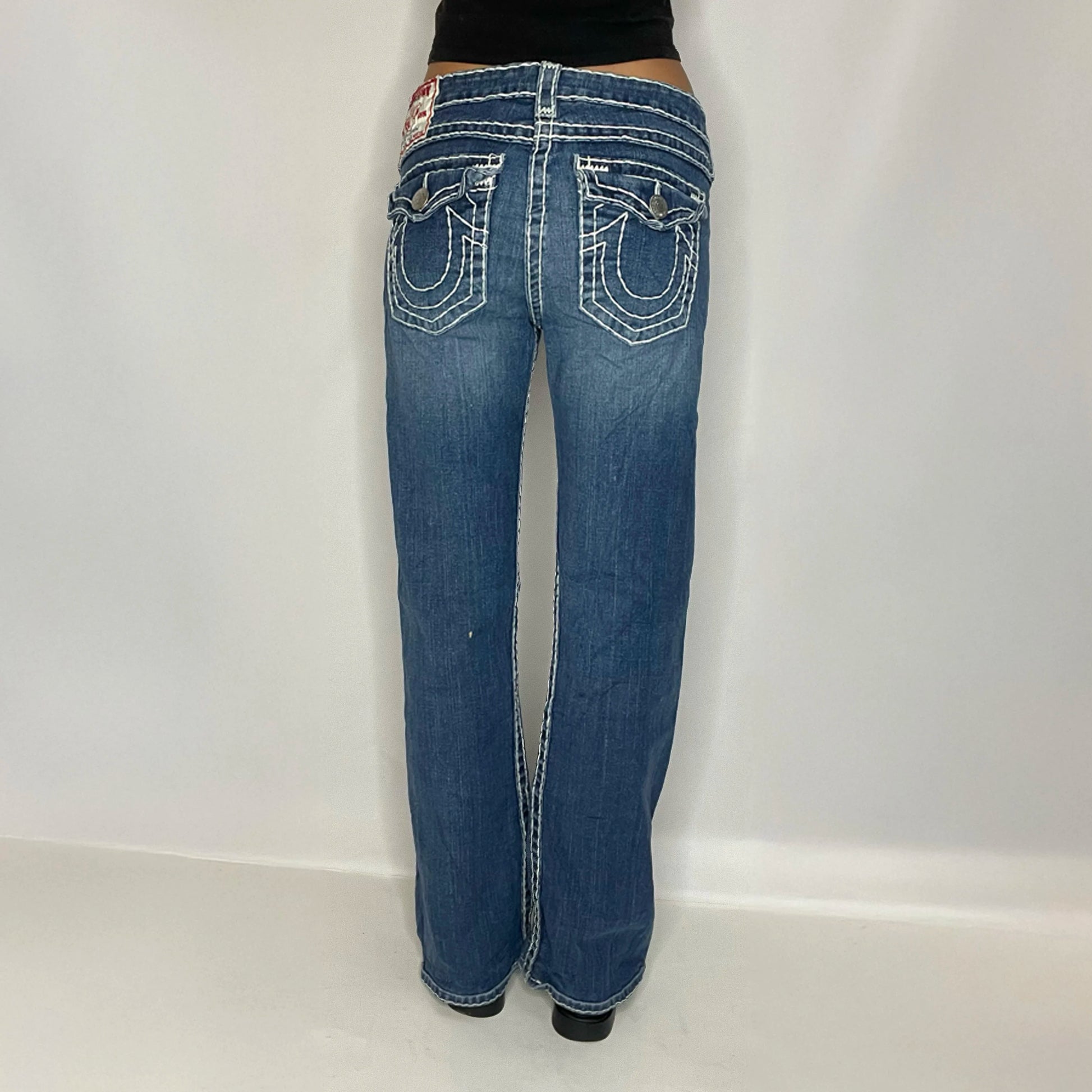 Vintage True Religion Denim Low Rise Jeans