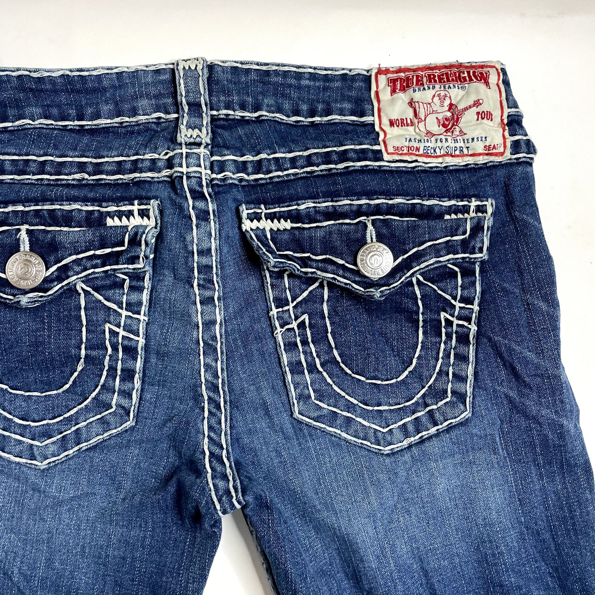 Vintage True Religion Denim Low Rise Jeans