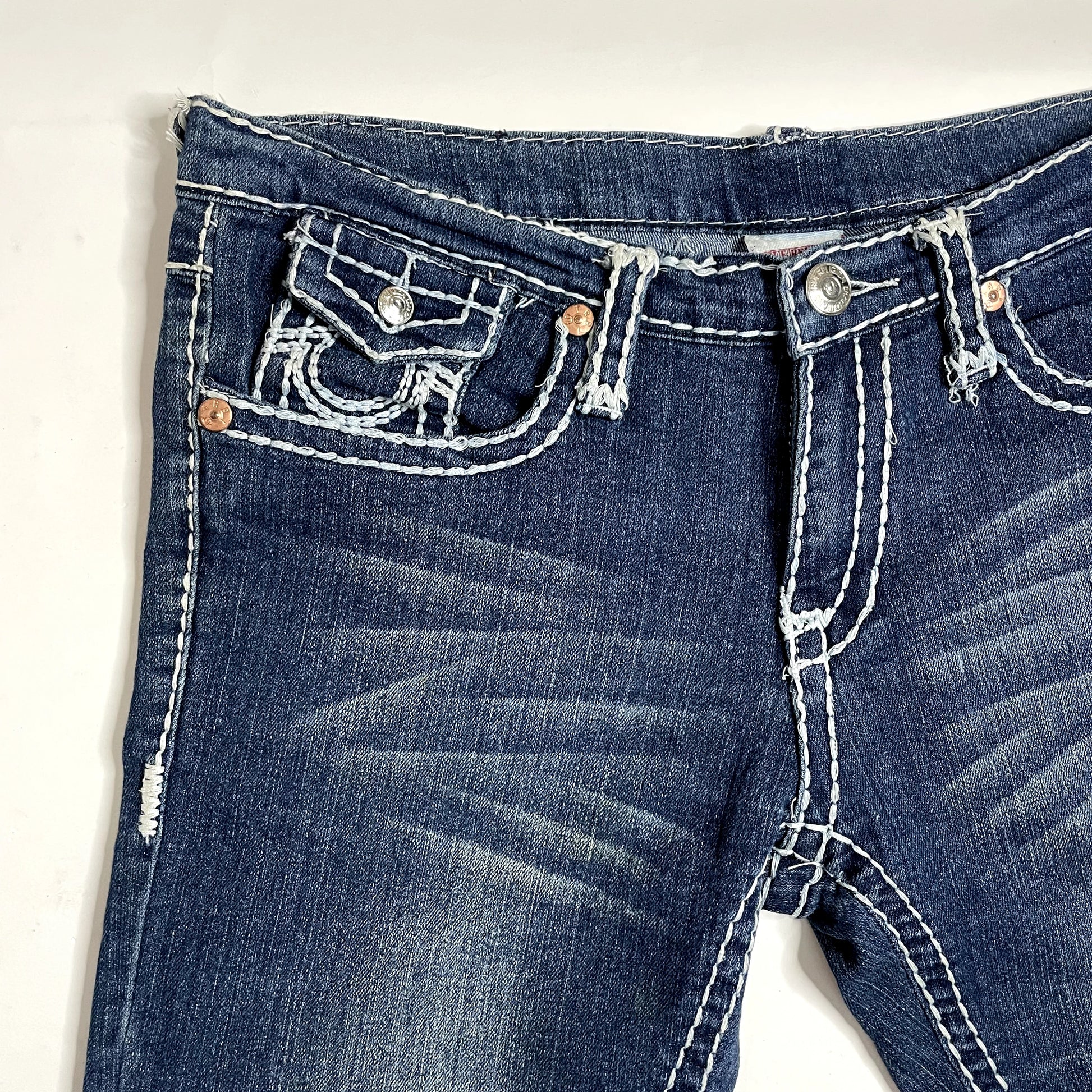 Vintage True Religion Denim Low Rise Jeans