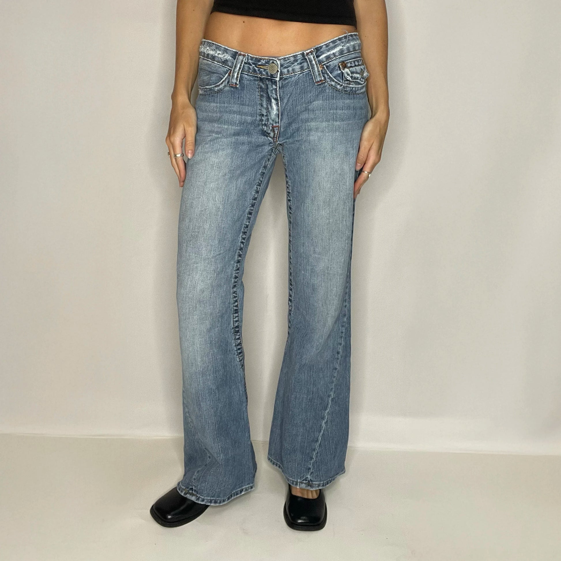 Vintage True Religion Denim Low Rise Jeans