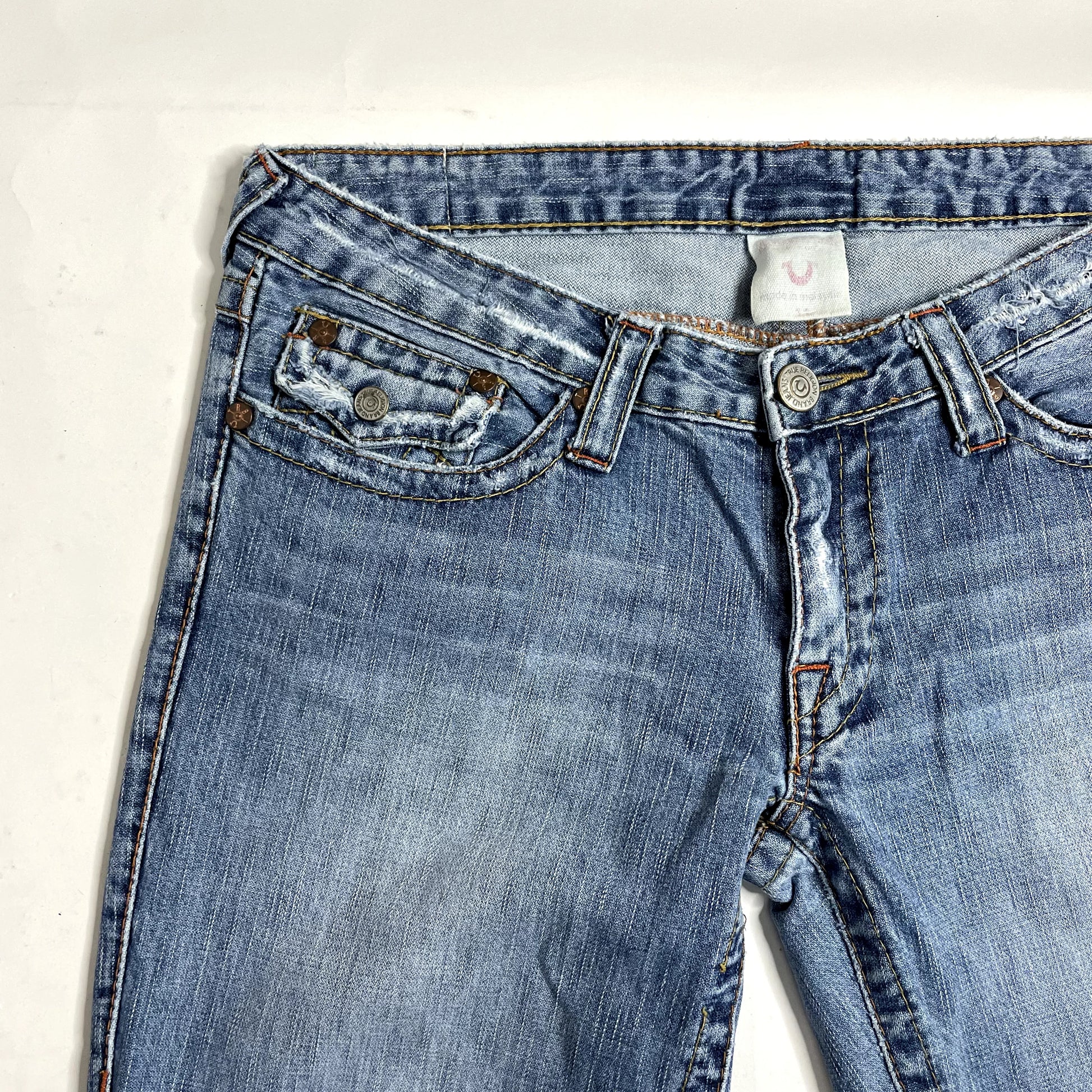 Vintage True Religion Denim Low Rise Jeans