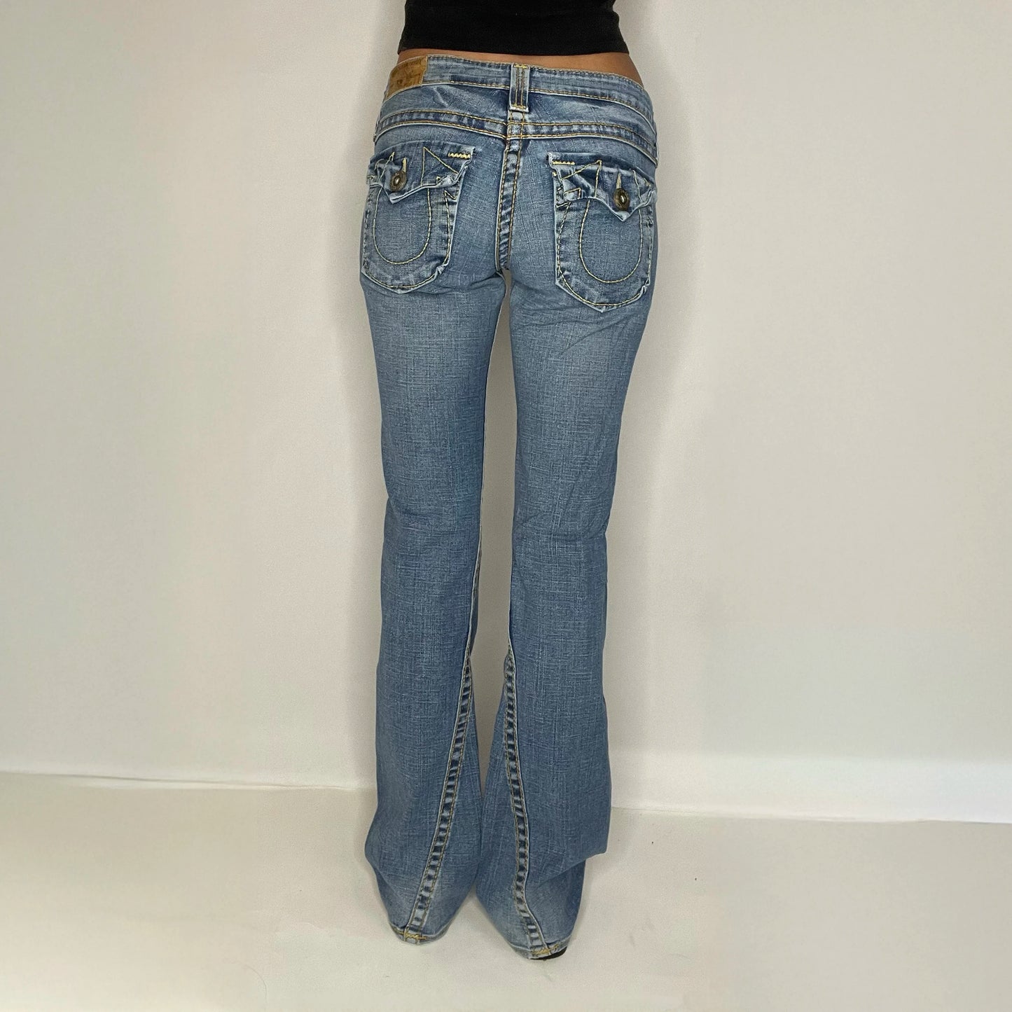 Vintage True Religion Denim Low Rise Jeans