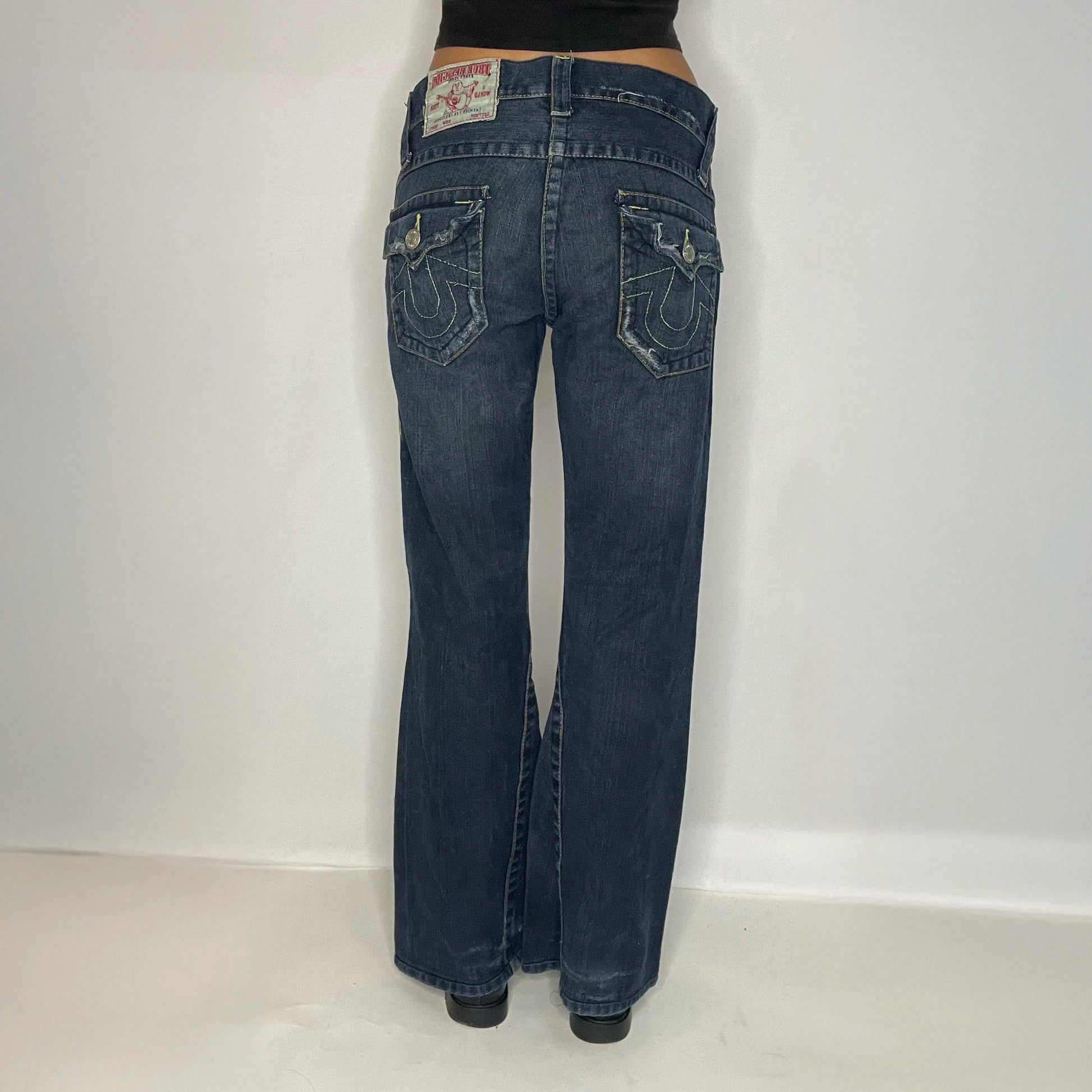 Vintage True Religion Denim Low Rise Jeans