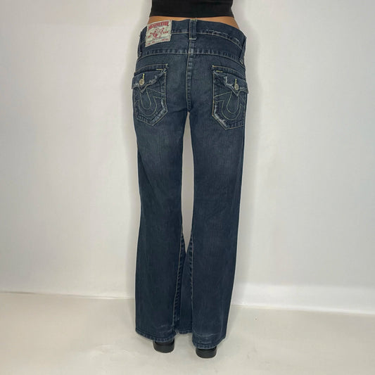 Vintage True Religion Denim Low Rise Jeans