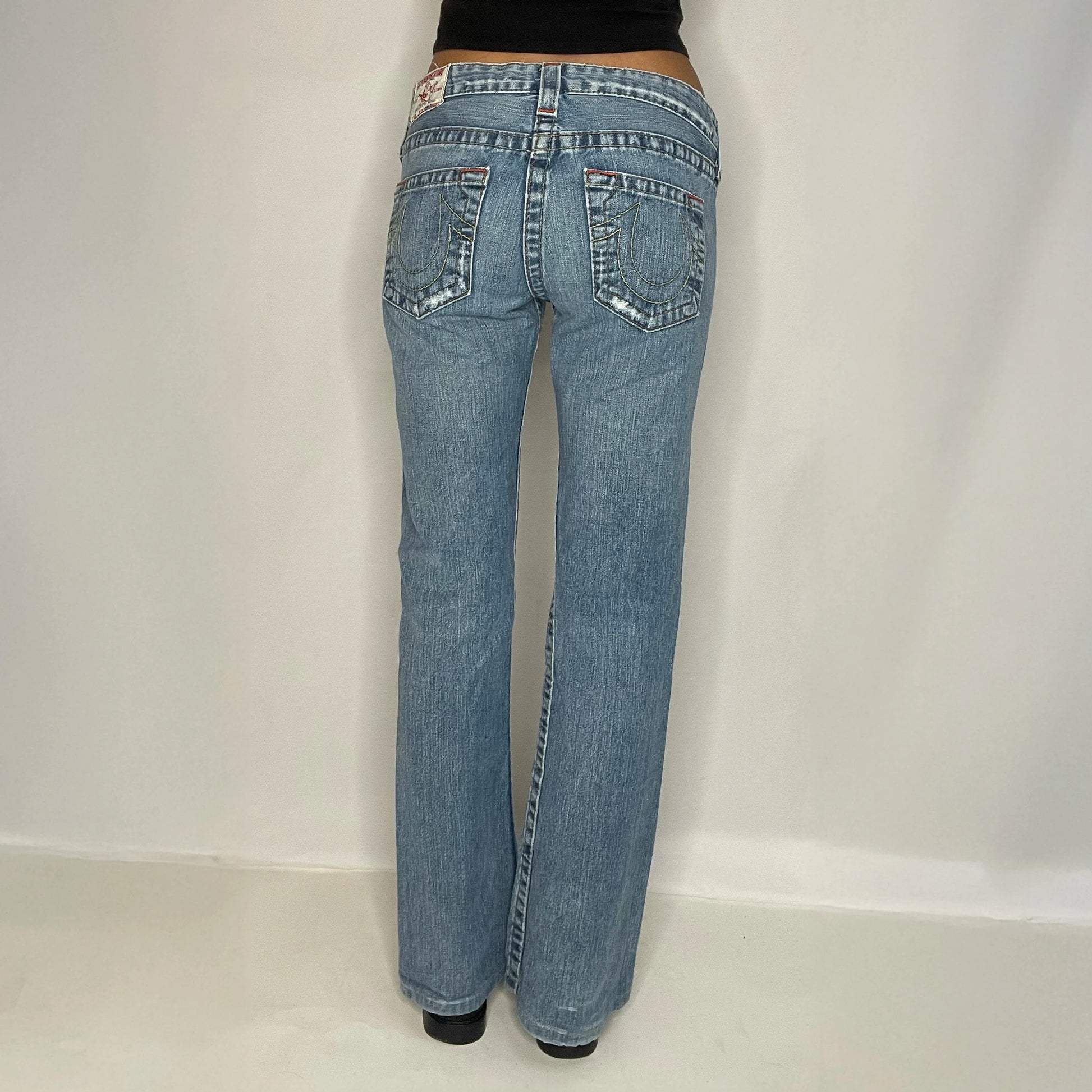 Vintage True Religion Denim Low Rise Jeans
