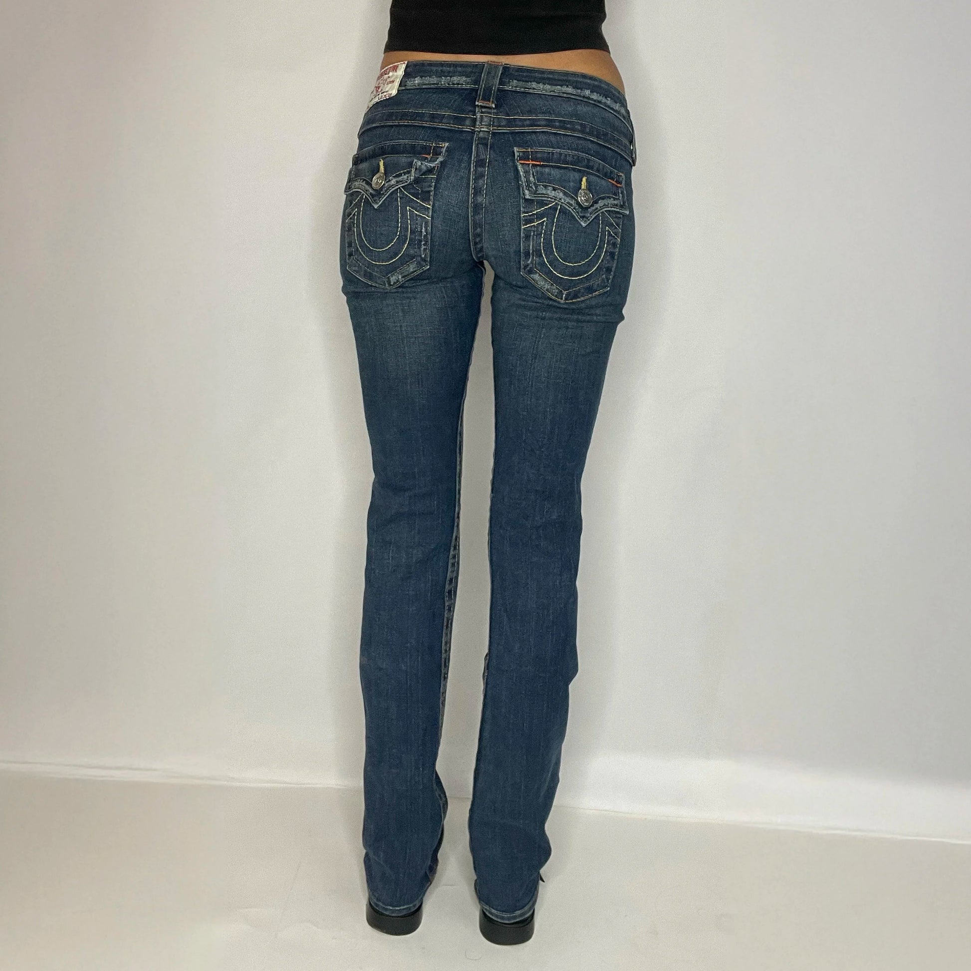 Vintage True Religion Denim Low Rise Jeans