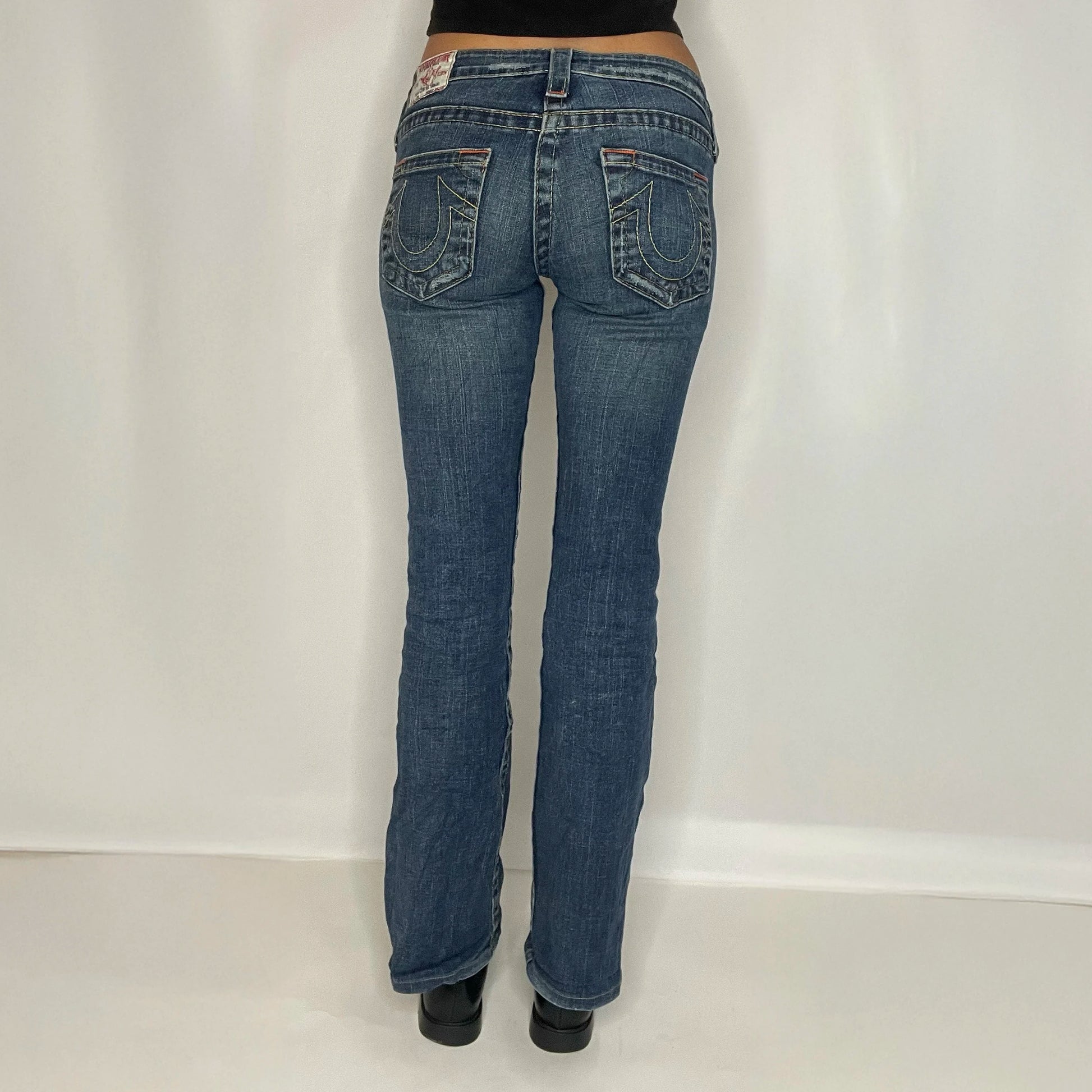 Vintage True Religion Denim Low Rise Jeans
