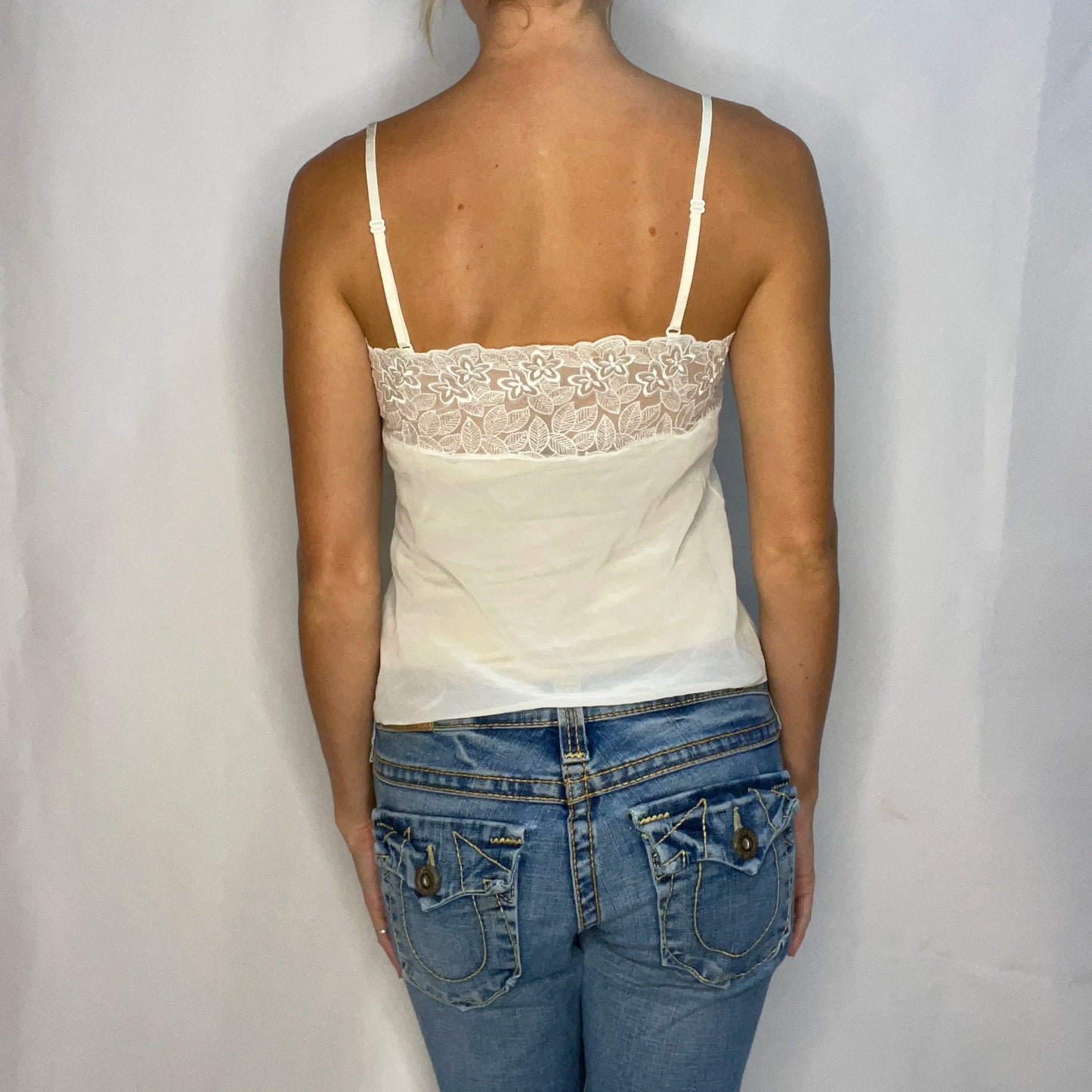 Vintage White Lace Top