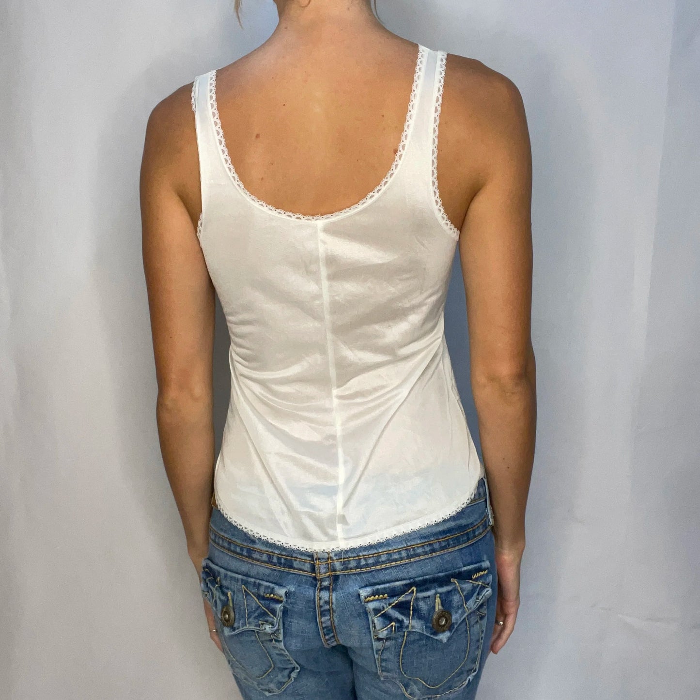 Vintage White Lace Top