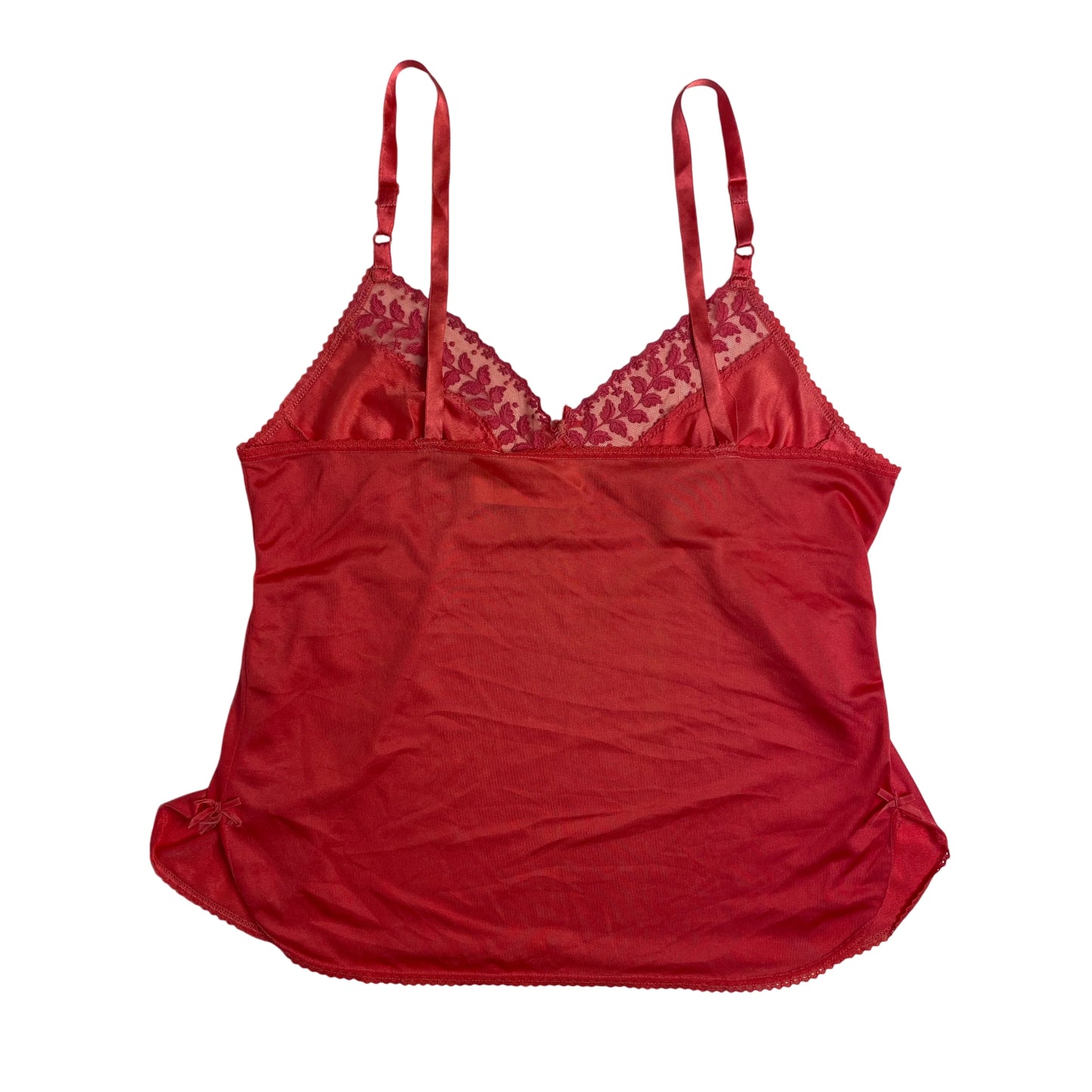 Vintage Coral Lace Top