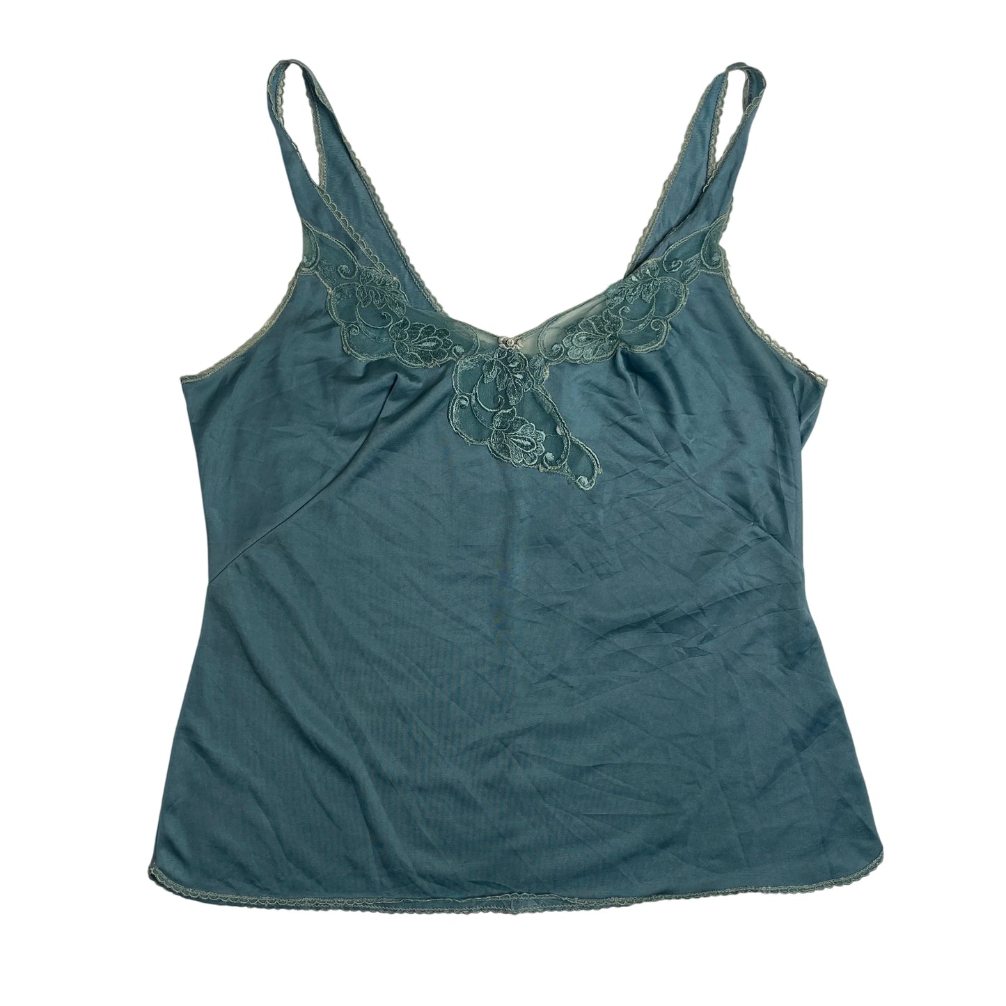 Vintage Green Lace Top