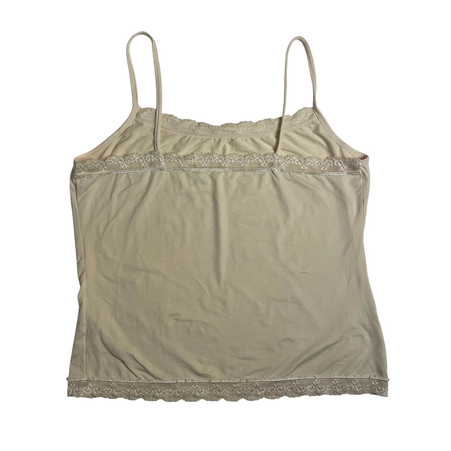 Vintage Beige Lace Top