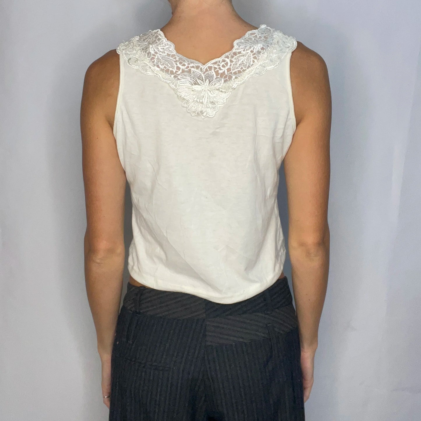 Vintage White Tank Top