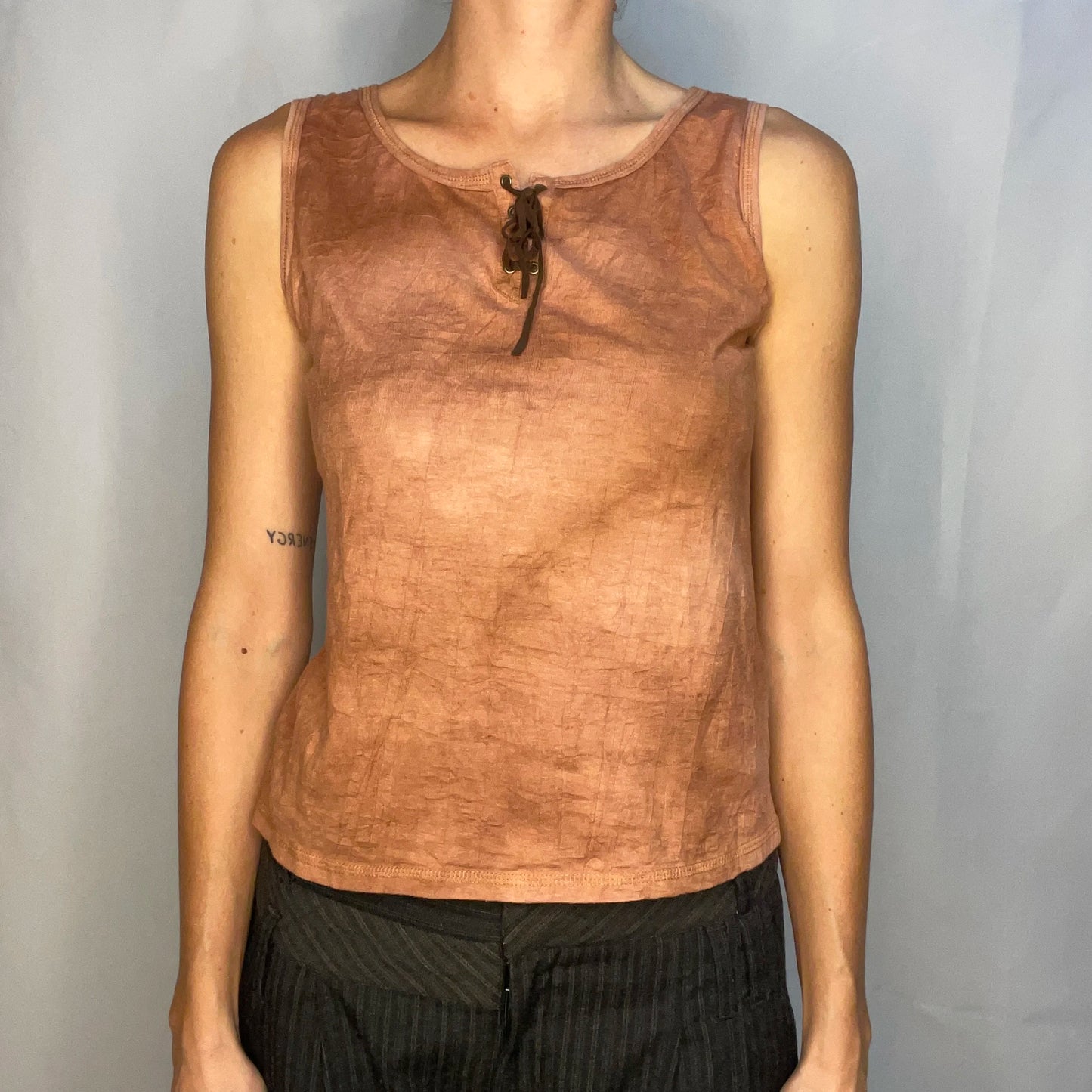 Vintage Brown Tank Top