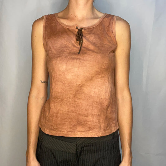 Vintage Brown Tank Top
