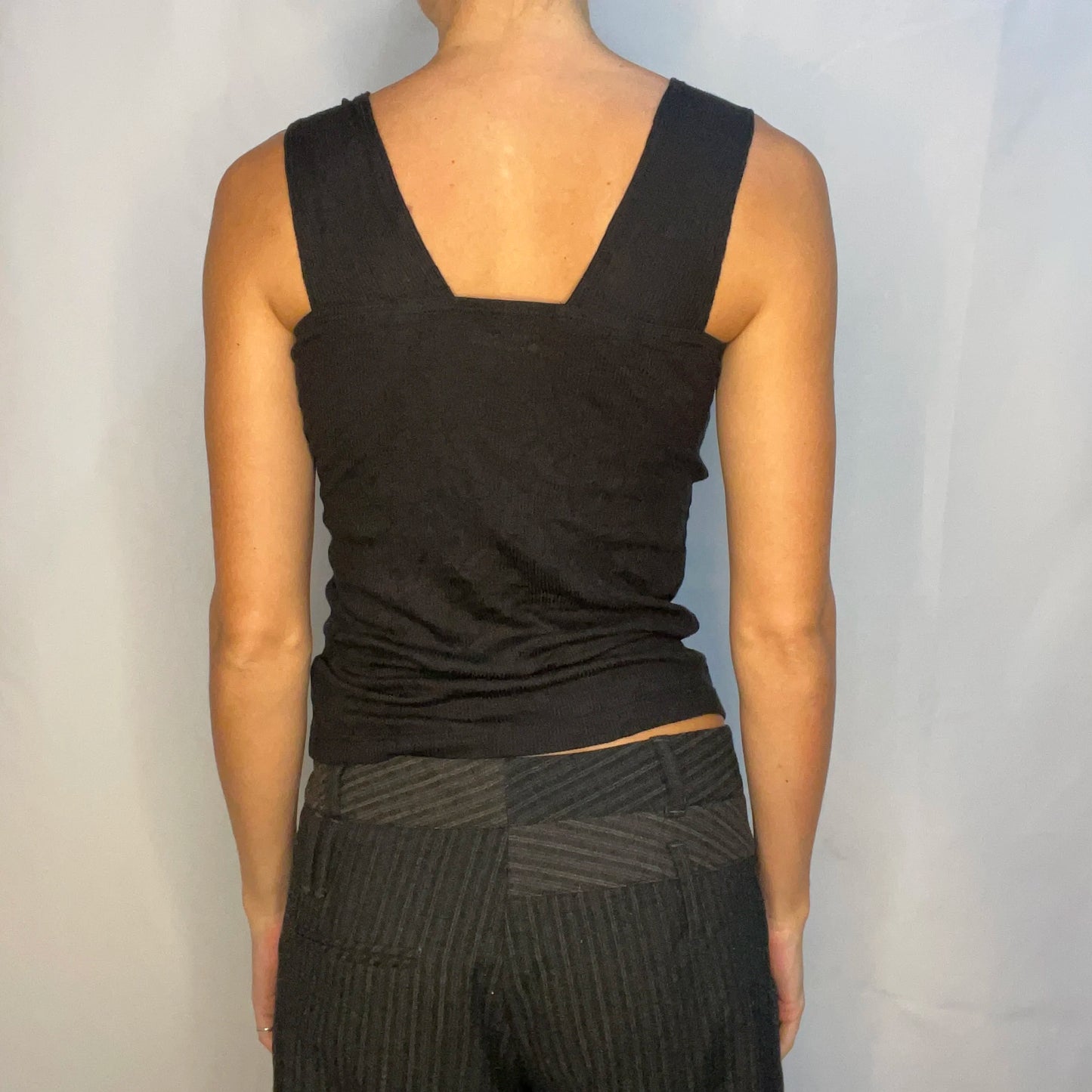 Vintage Black Tank Top