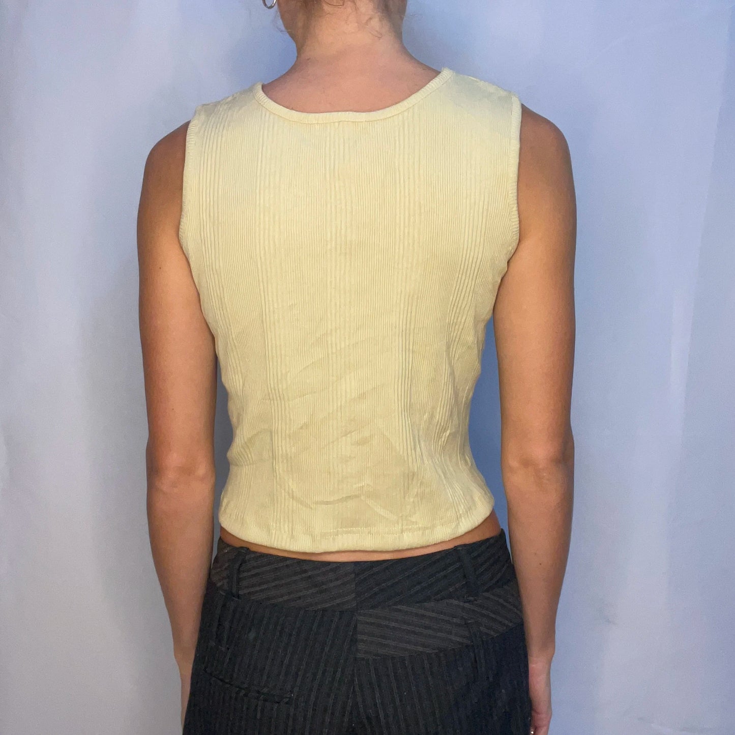 Vintage Beige Tank Top