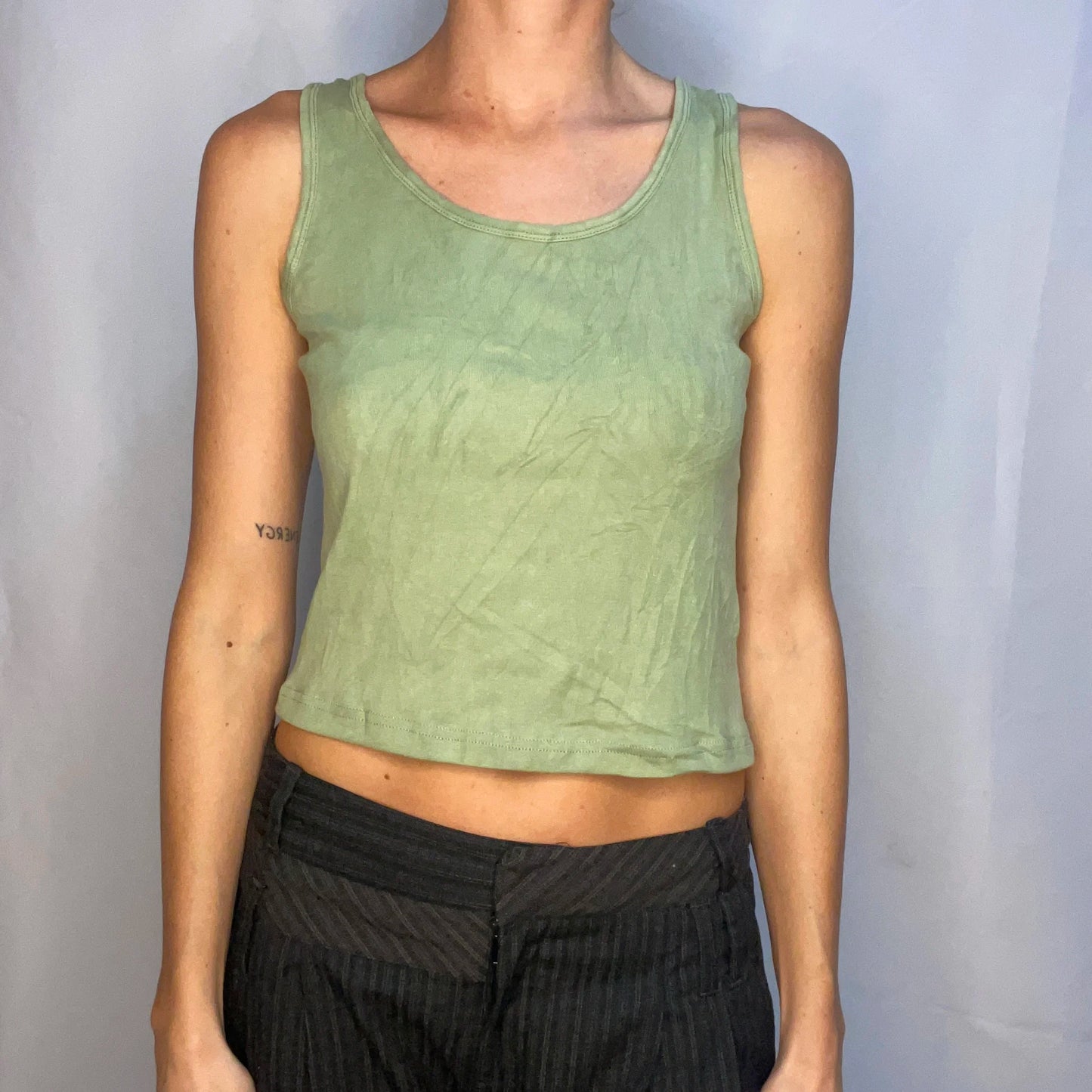 Vintage Green Tank Top