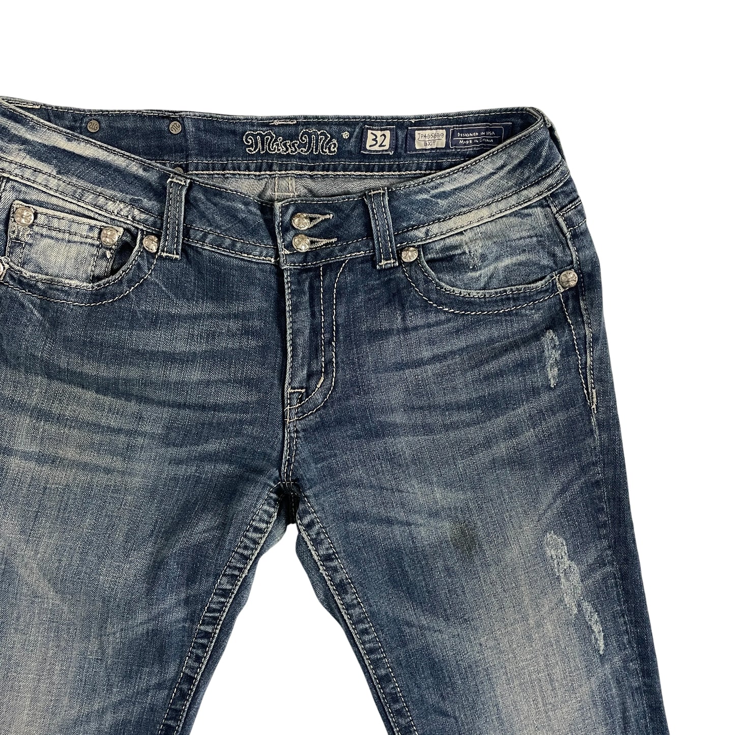Vintage Miss Me Denim Low Rise Jeans
