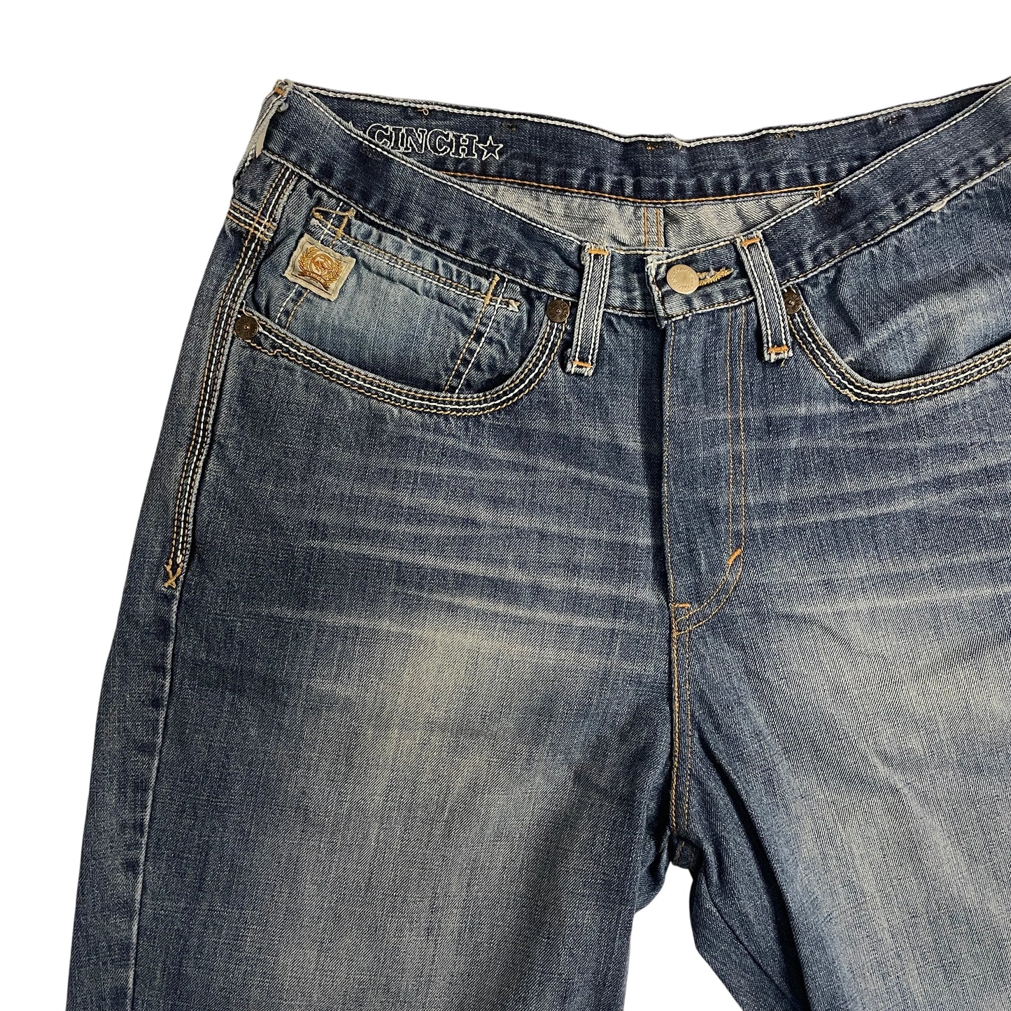 Vintage Cinch Denim Baggy Shorts