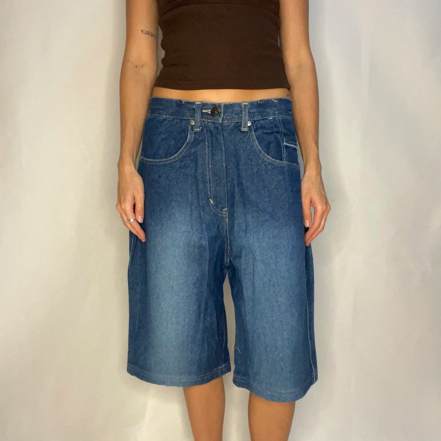 Vintage Godbody Denim Baggy Shorts