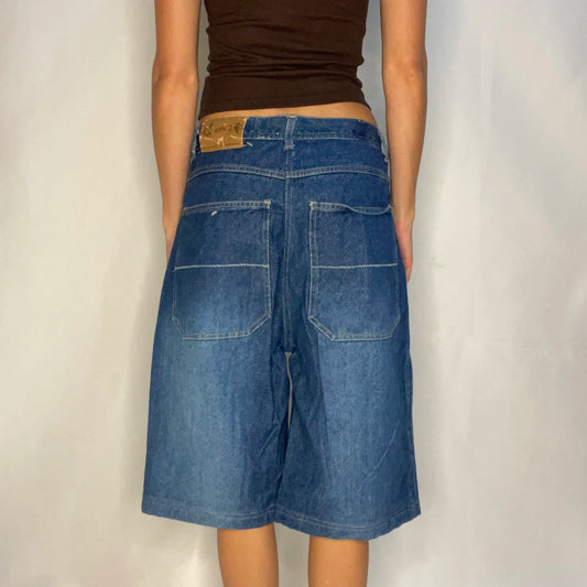 Vintage Godbody Denim Baggy Shorts