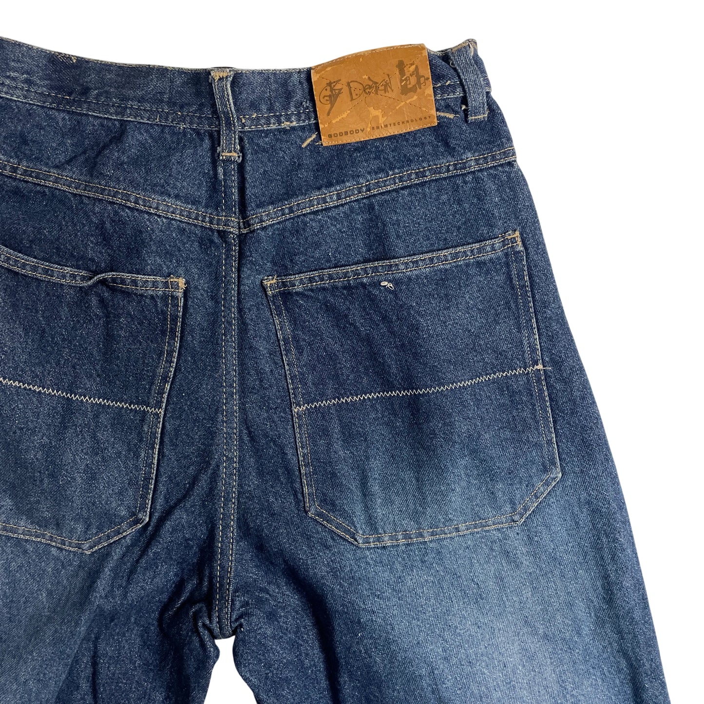 Vintage Godbody Denim Baggy Shorts
