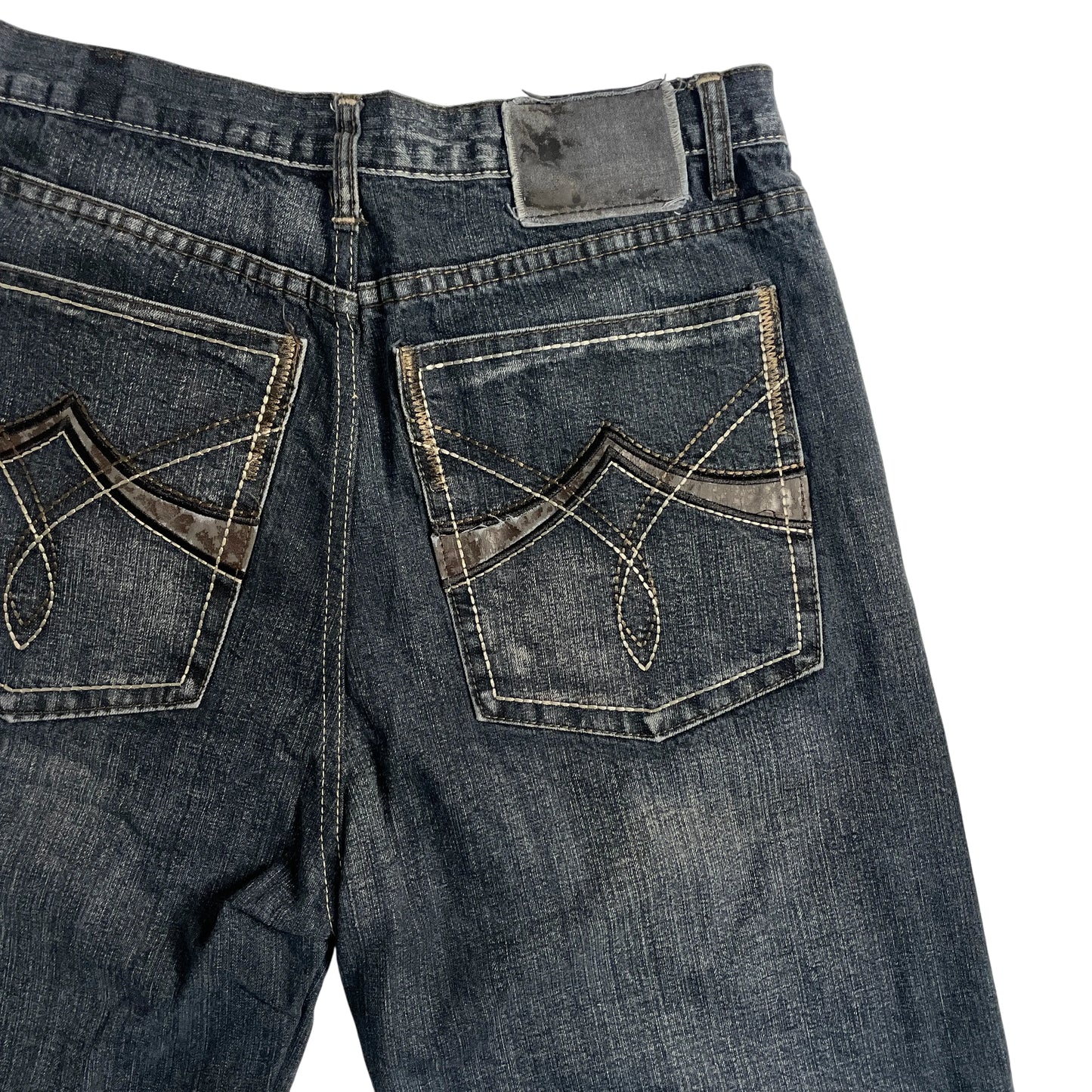 Vintage Denim Baggy Shorts