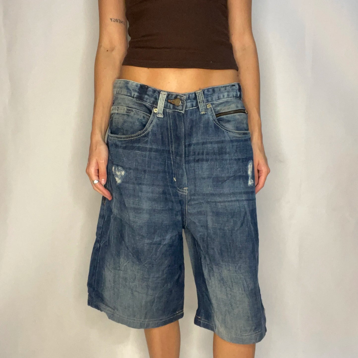 Vintage Sean John Denim Baggy Shorts