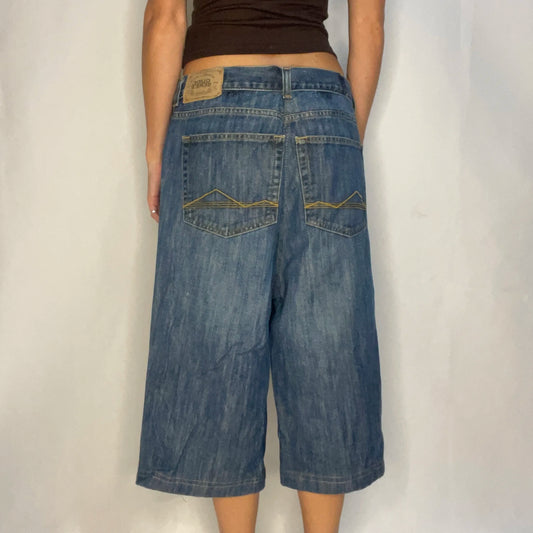 Vintage Guide Series Denim Baggy Shorts