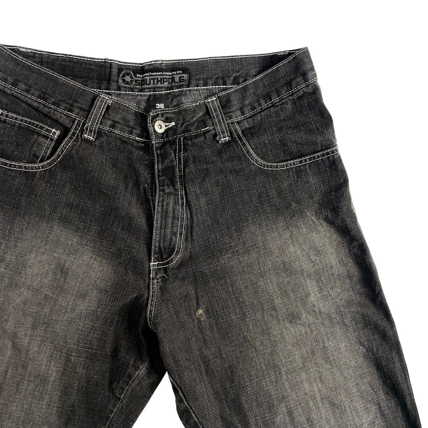 Vintage Southpole Black Denim Baggy Jeans