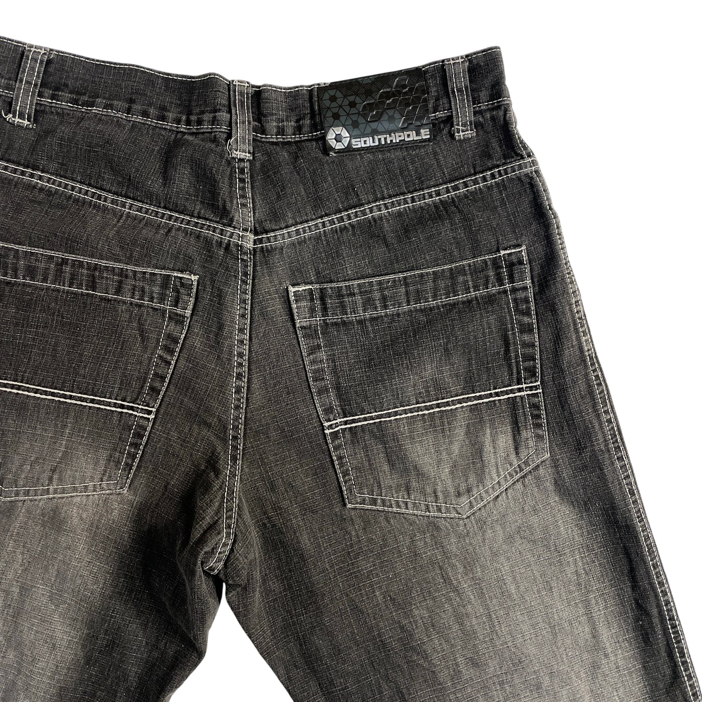 Vintage Southpole Black Denim Baggy Jeans