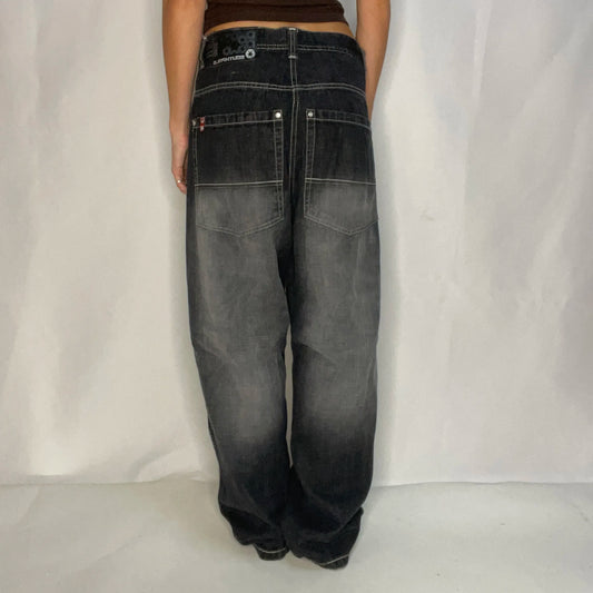 Vintage Southpole Black Denim Baggy Jeans
